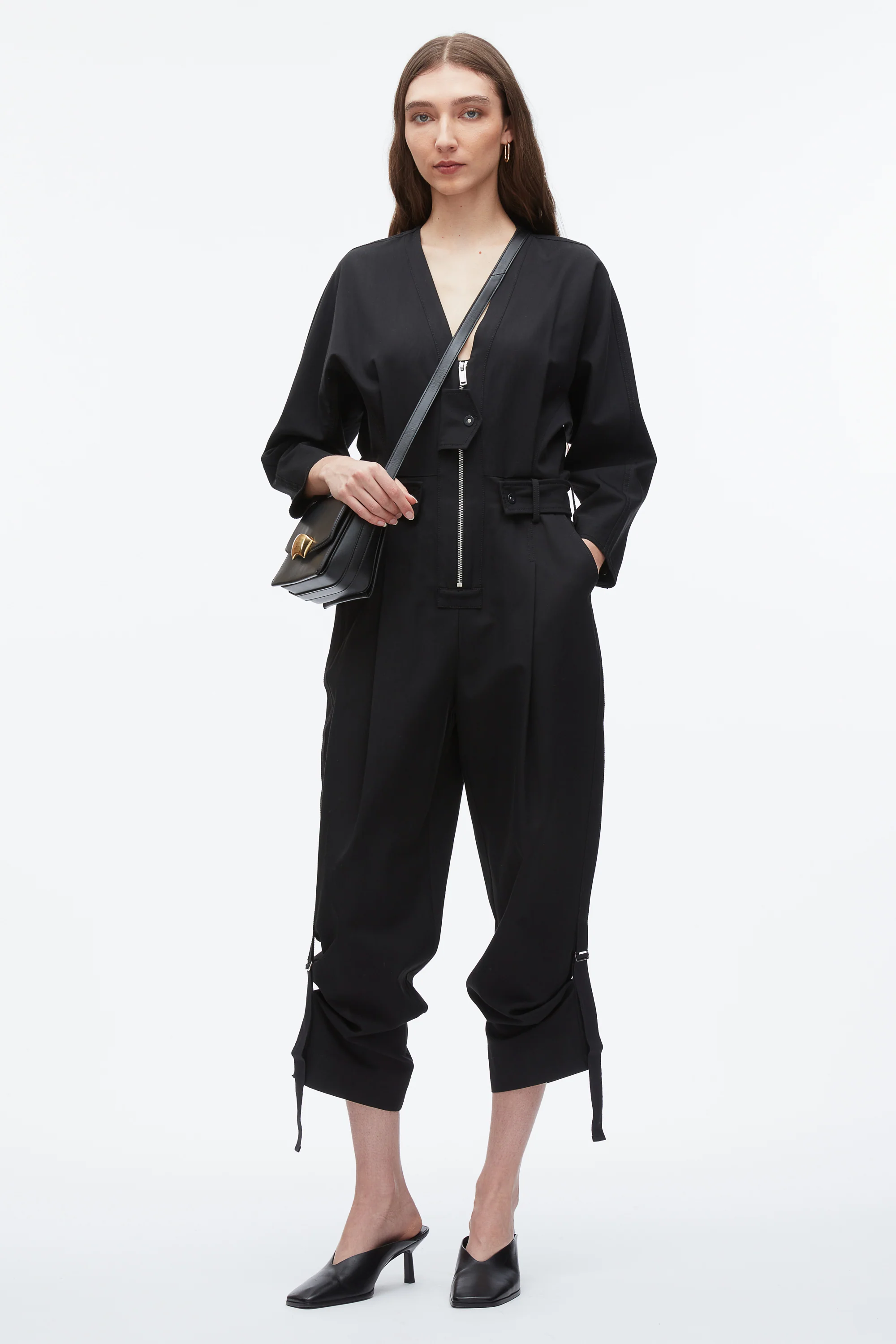 Belted Utility Jumpsuit