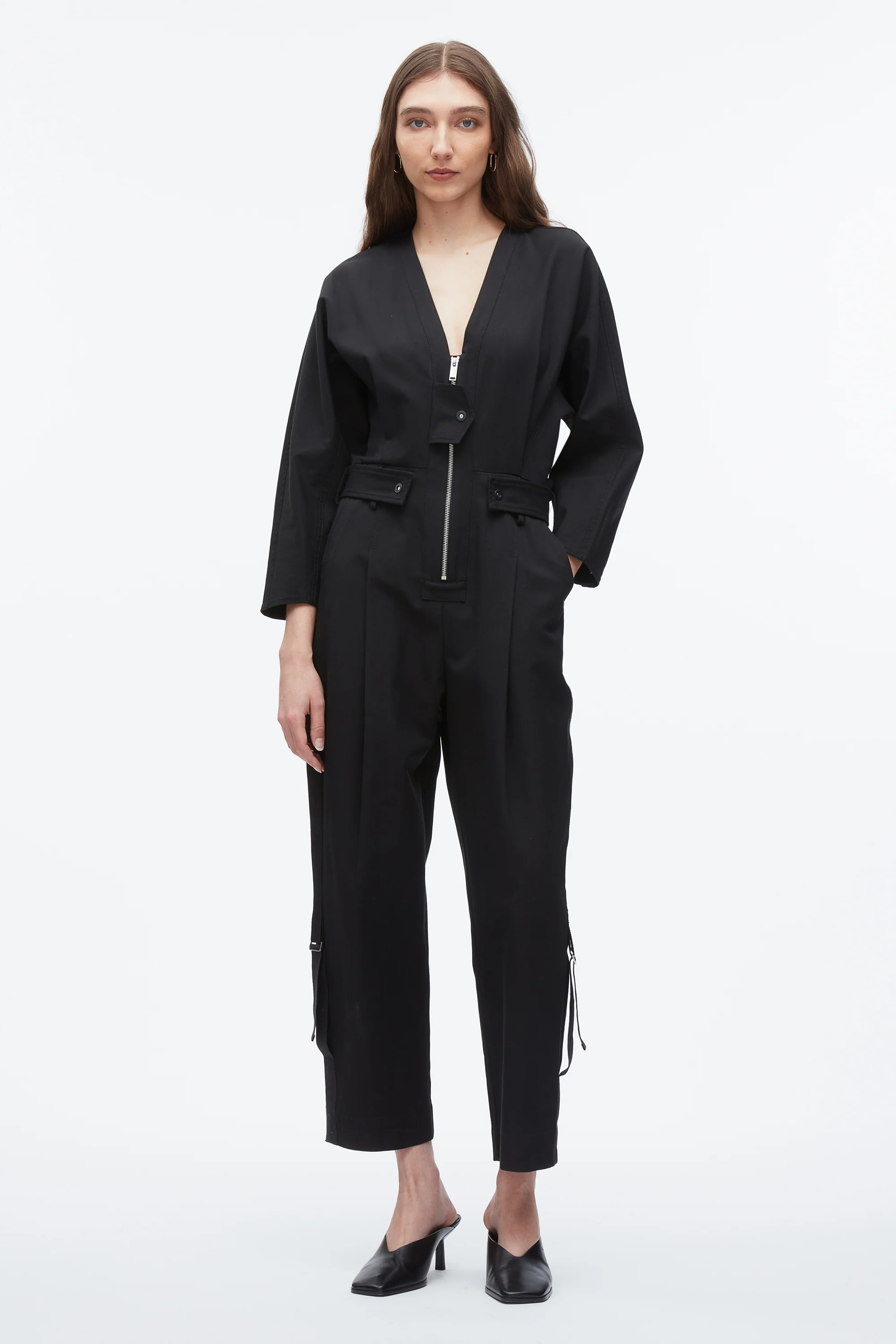 Belted Utility Jumpsuit - Image 2