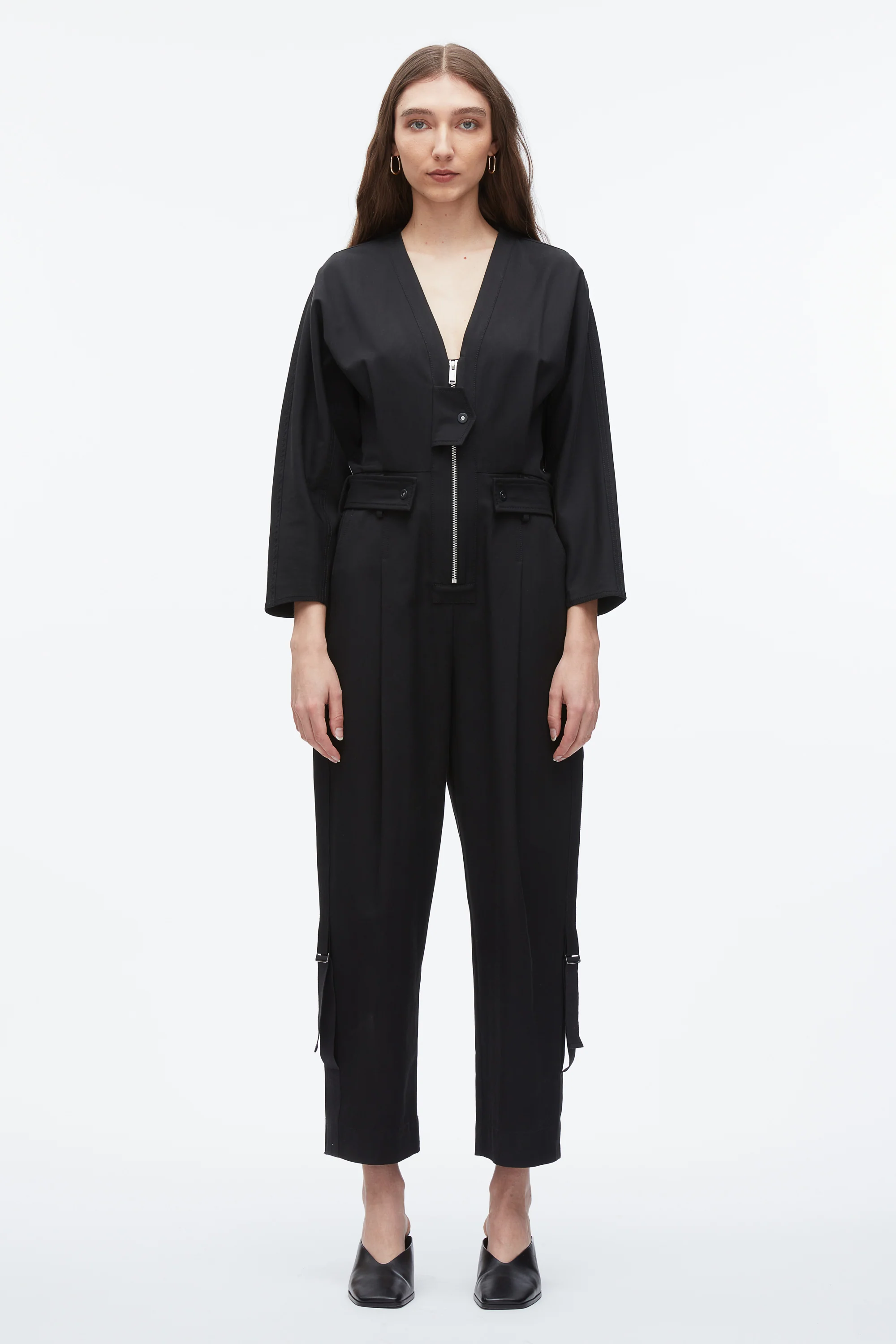 Belted Utility Jumpsuit - Image 3