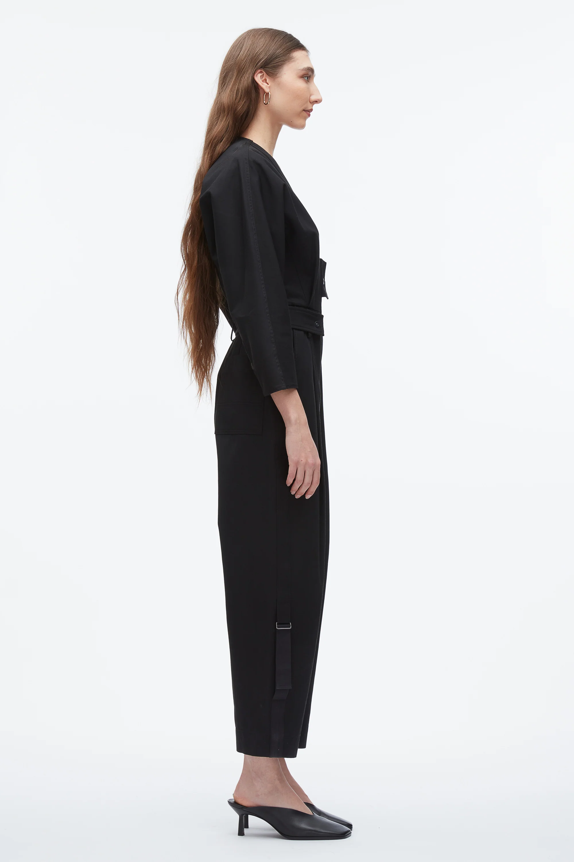 Belted Utility Jumpsuit - Image 4