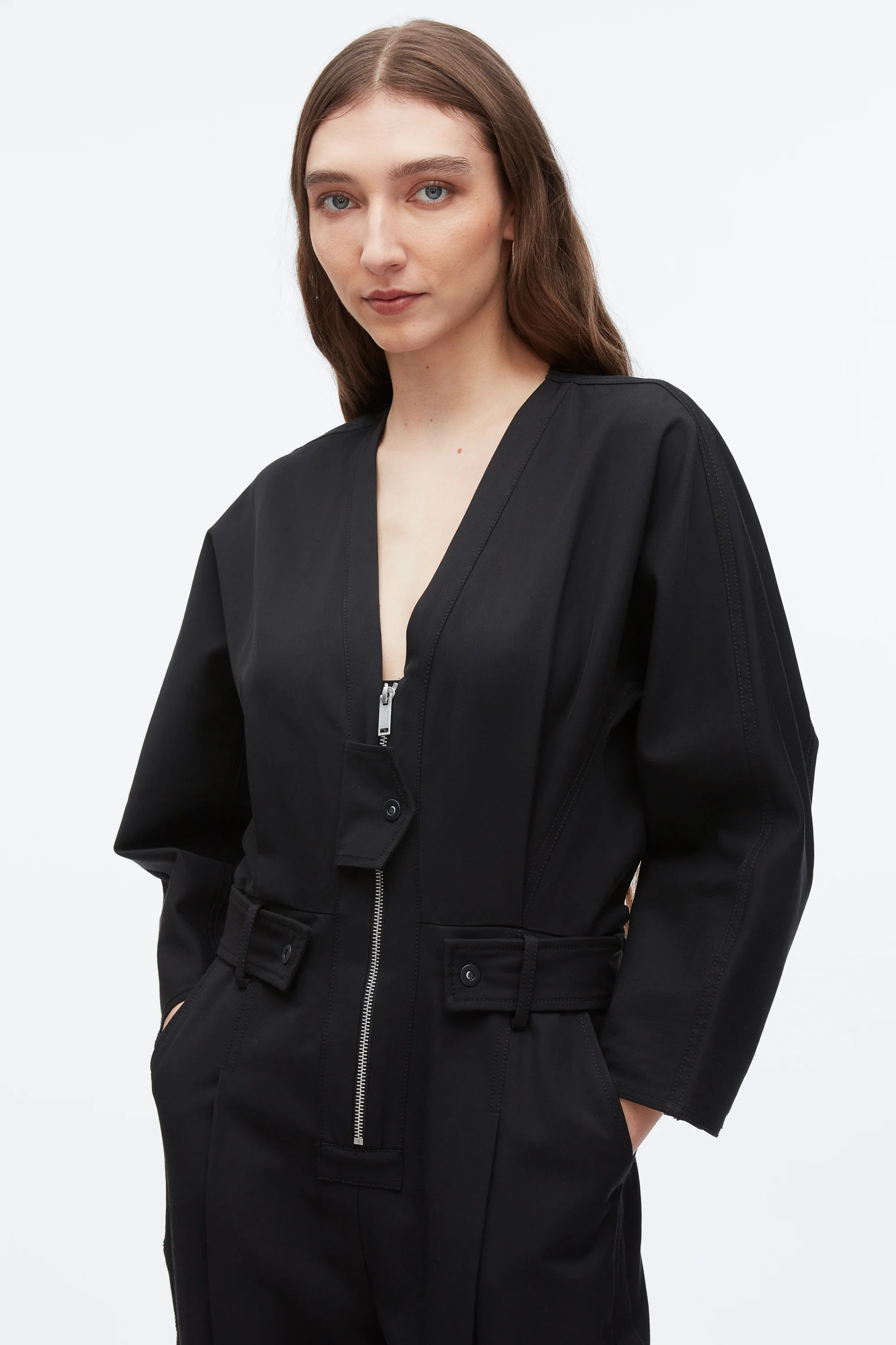 Belted Utility Jumpsuit - Image 6