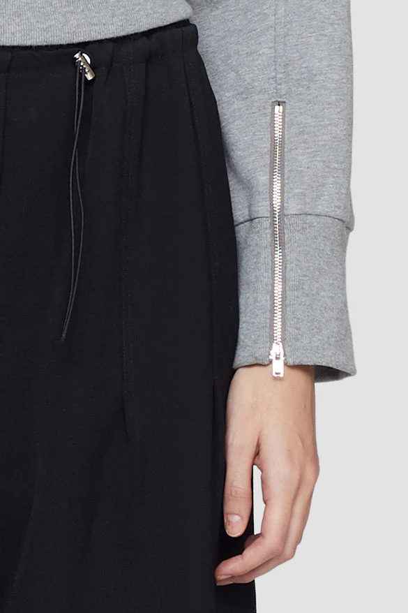 3/4 Sleeve French Terry Cowl Neck - Image 6