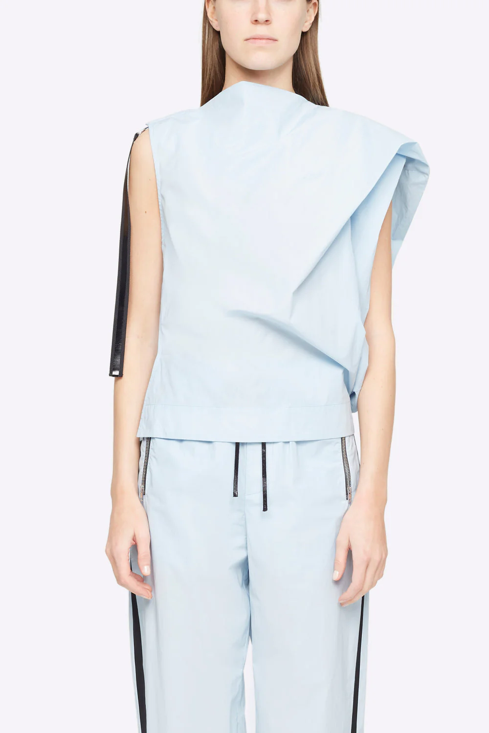 Airy Cotton Asymmetric Top - Image 3