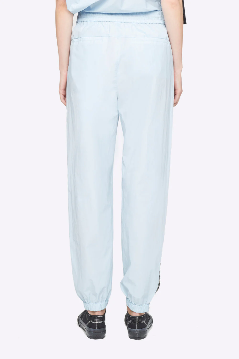 Airy Cotton Jogger with Zippers - Image 5