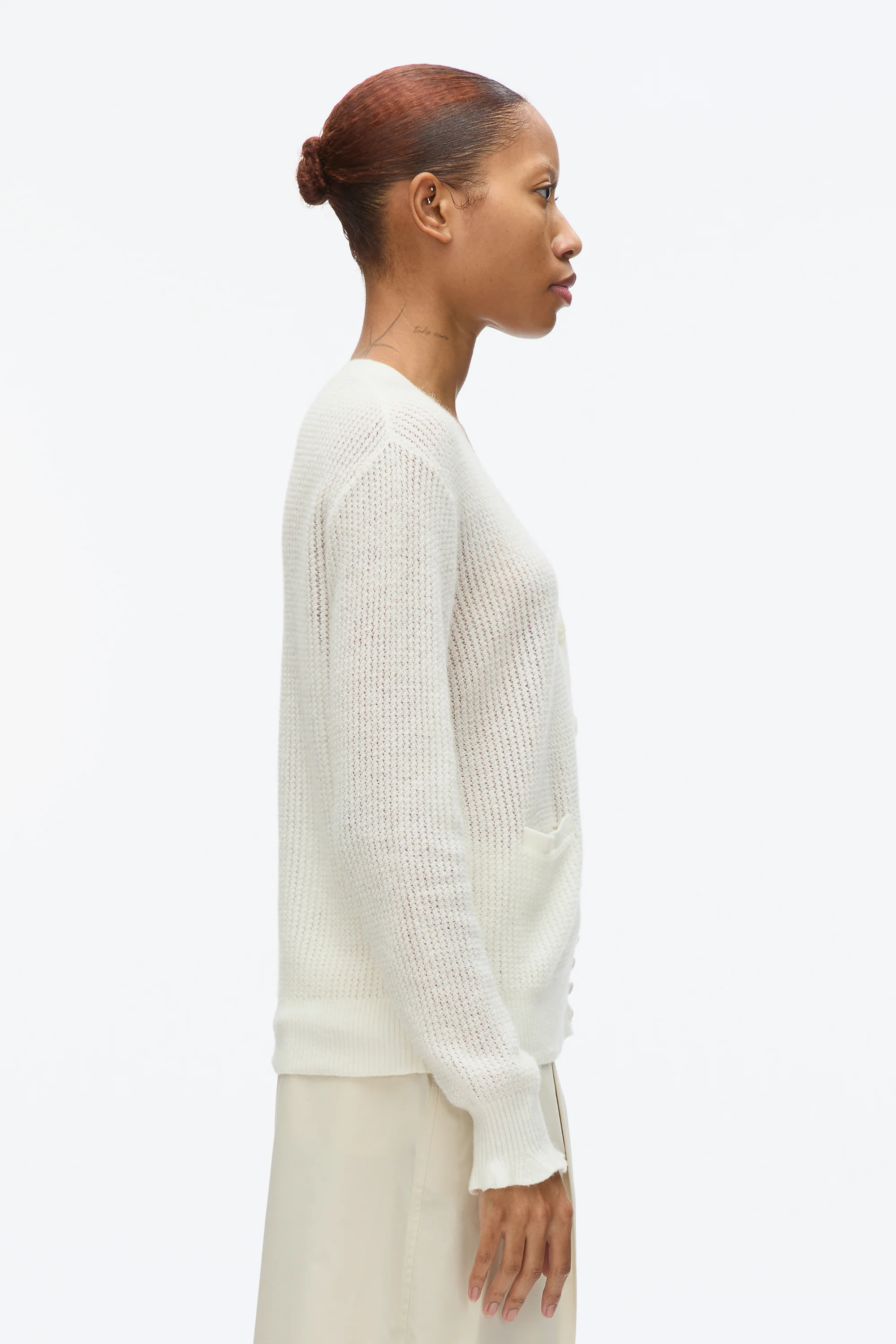 Airy Cable Cardigan - Image 3