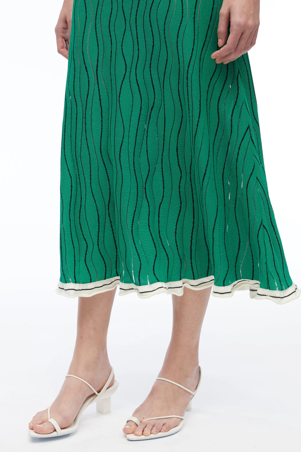 Art Nouveau Jacquard Polo Dress - Image 8