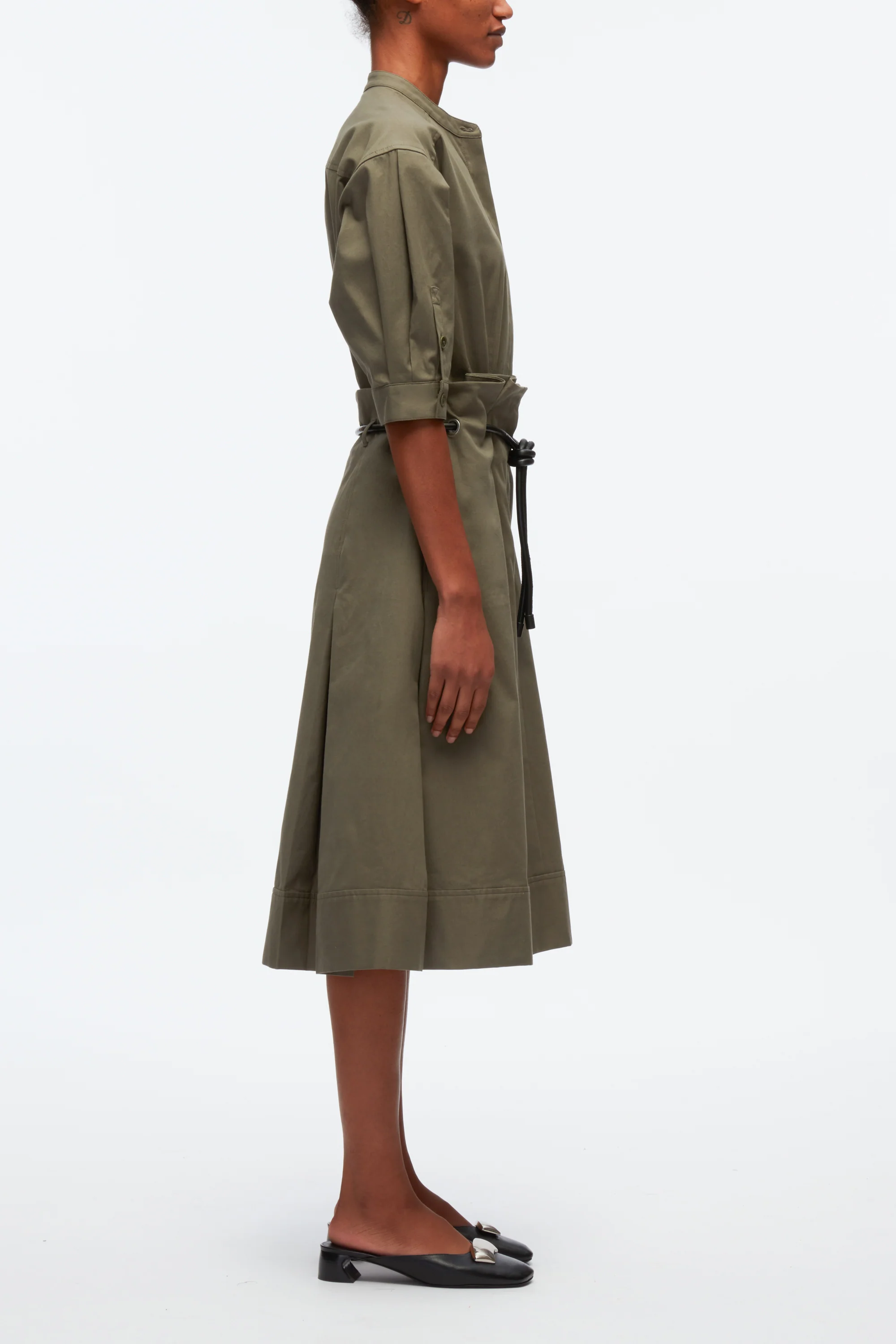 Origami Shirt Dress - Image 7