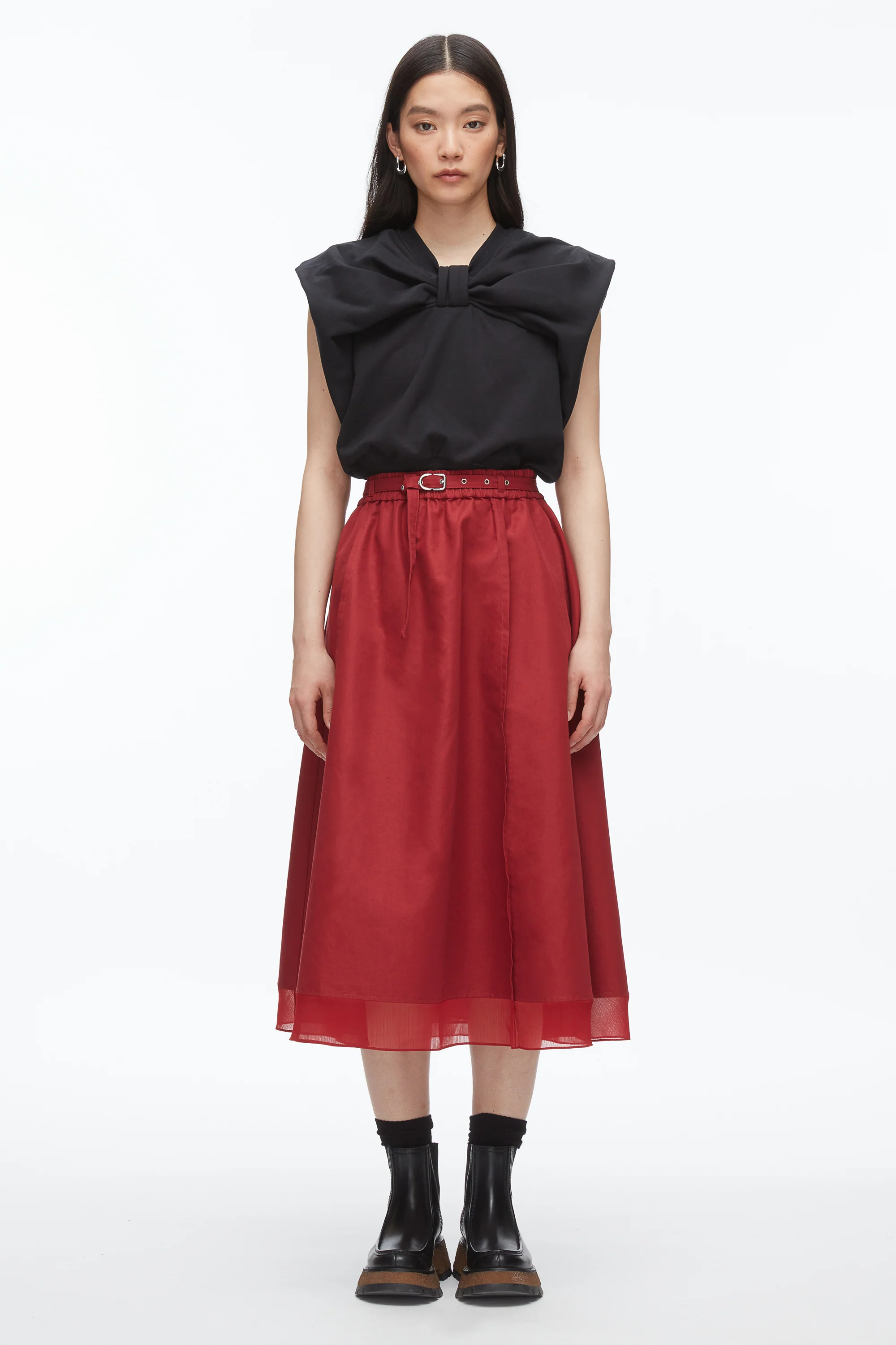 Belted Midi Skirt - Image 2