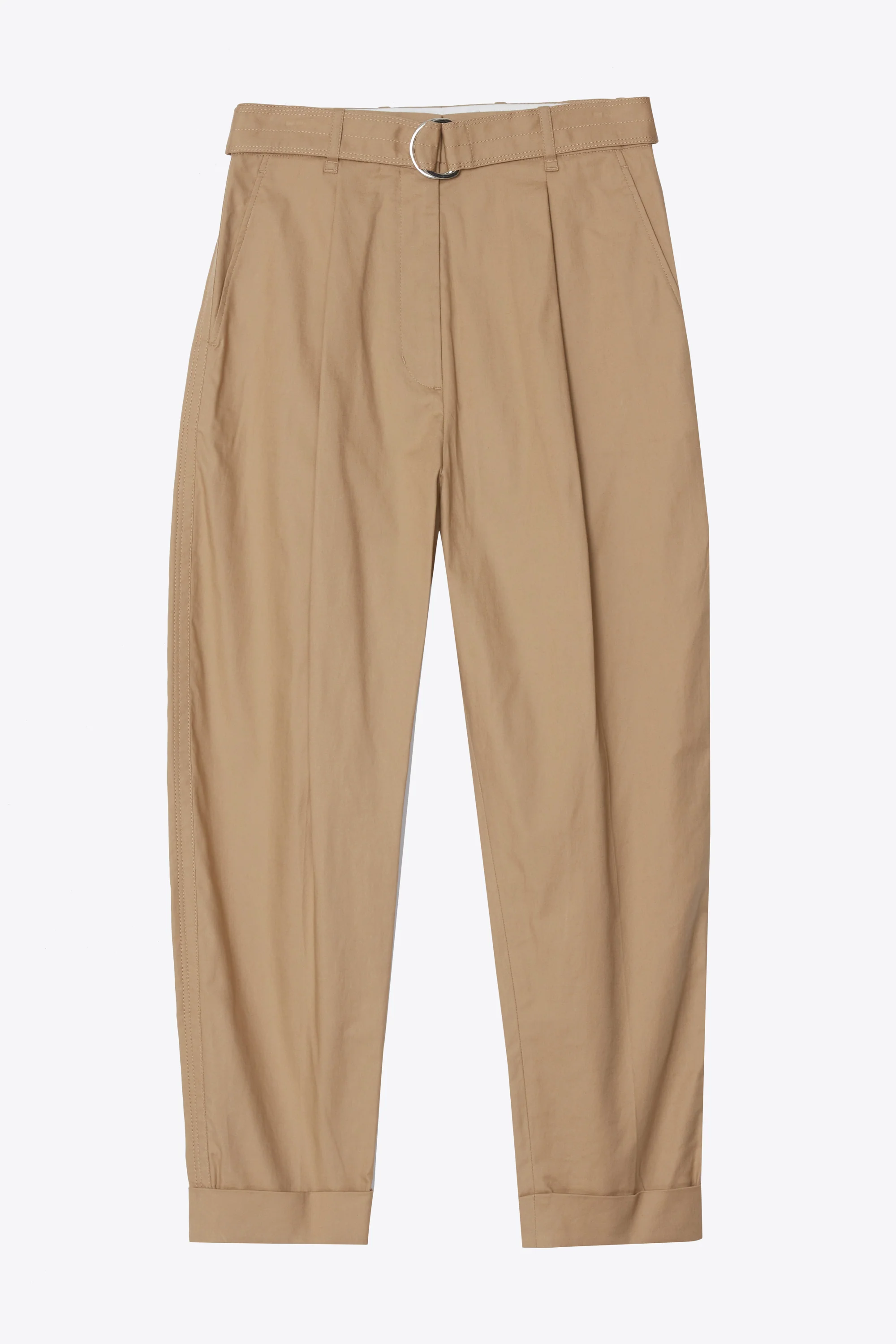 Pleated Carrot Pant