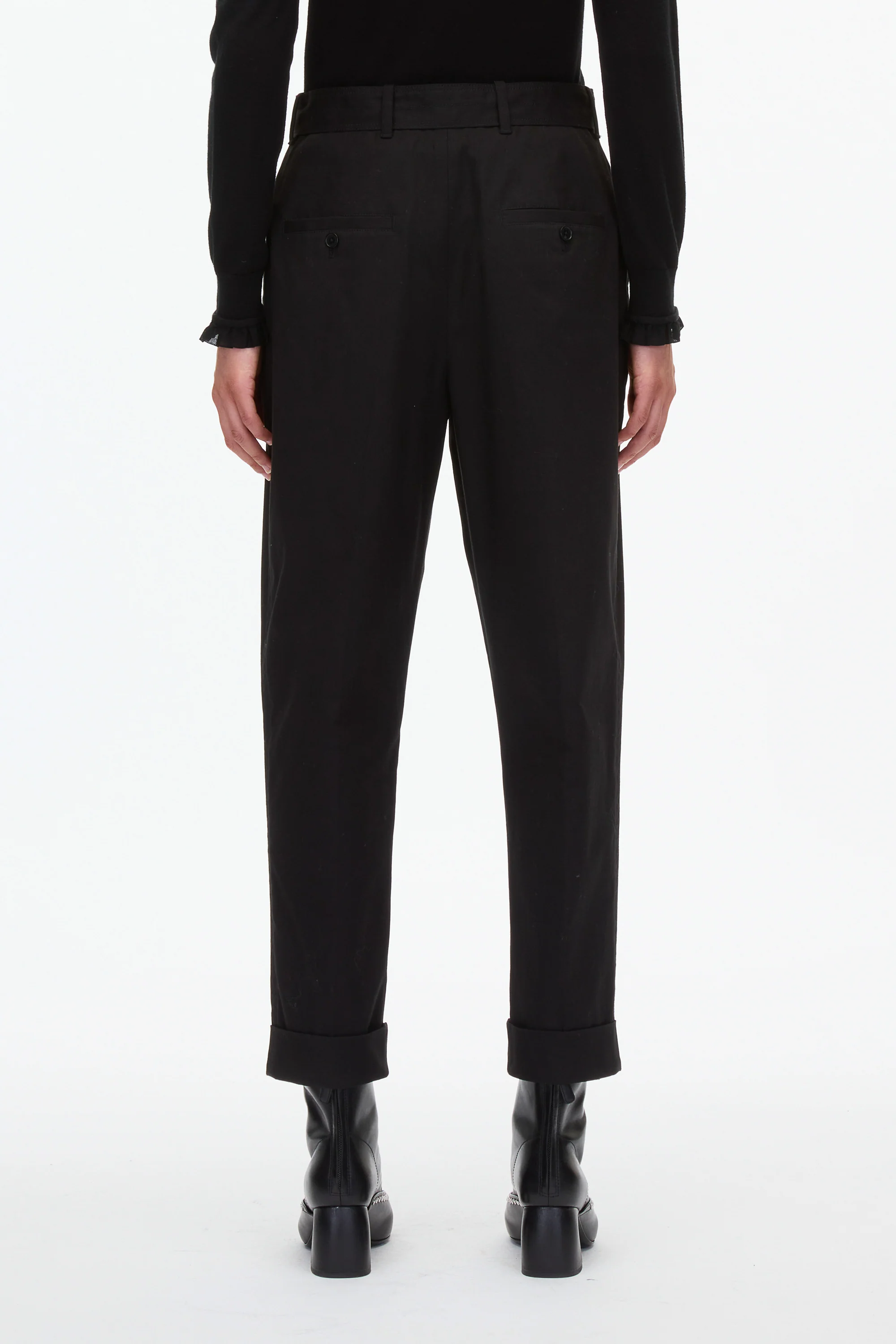 Pleated Carrot Pant - Image 5