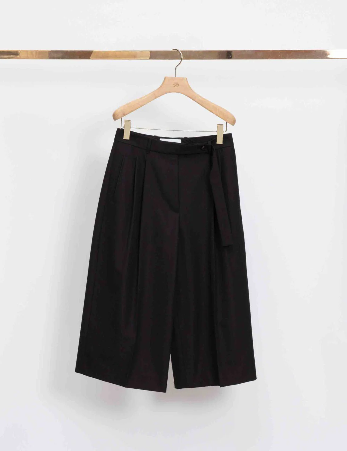 Belted Pleated Culottes - Image 6