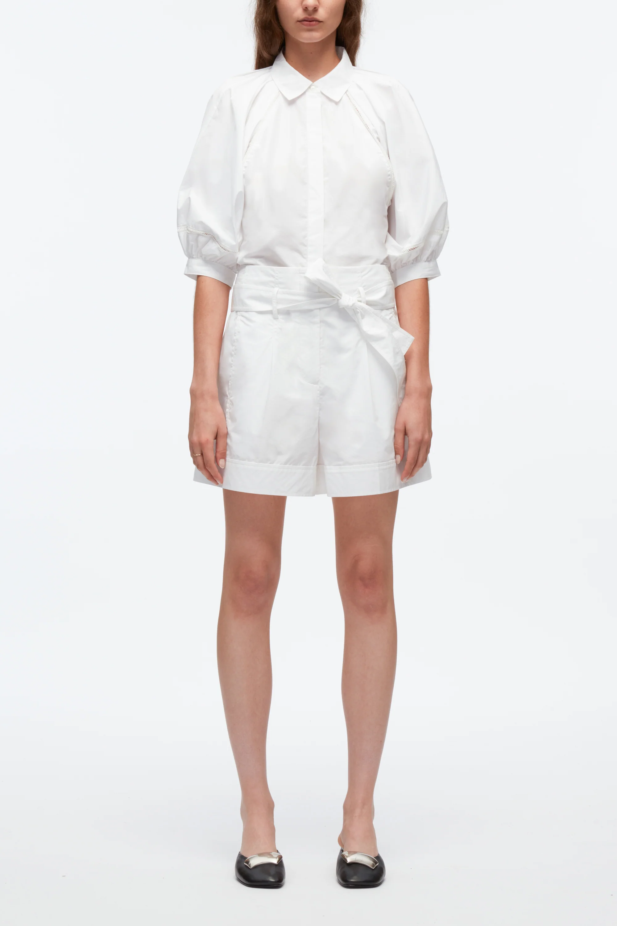 Belted Shorts With Cuffs - Image 6