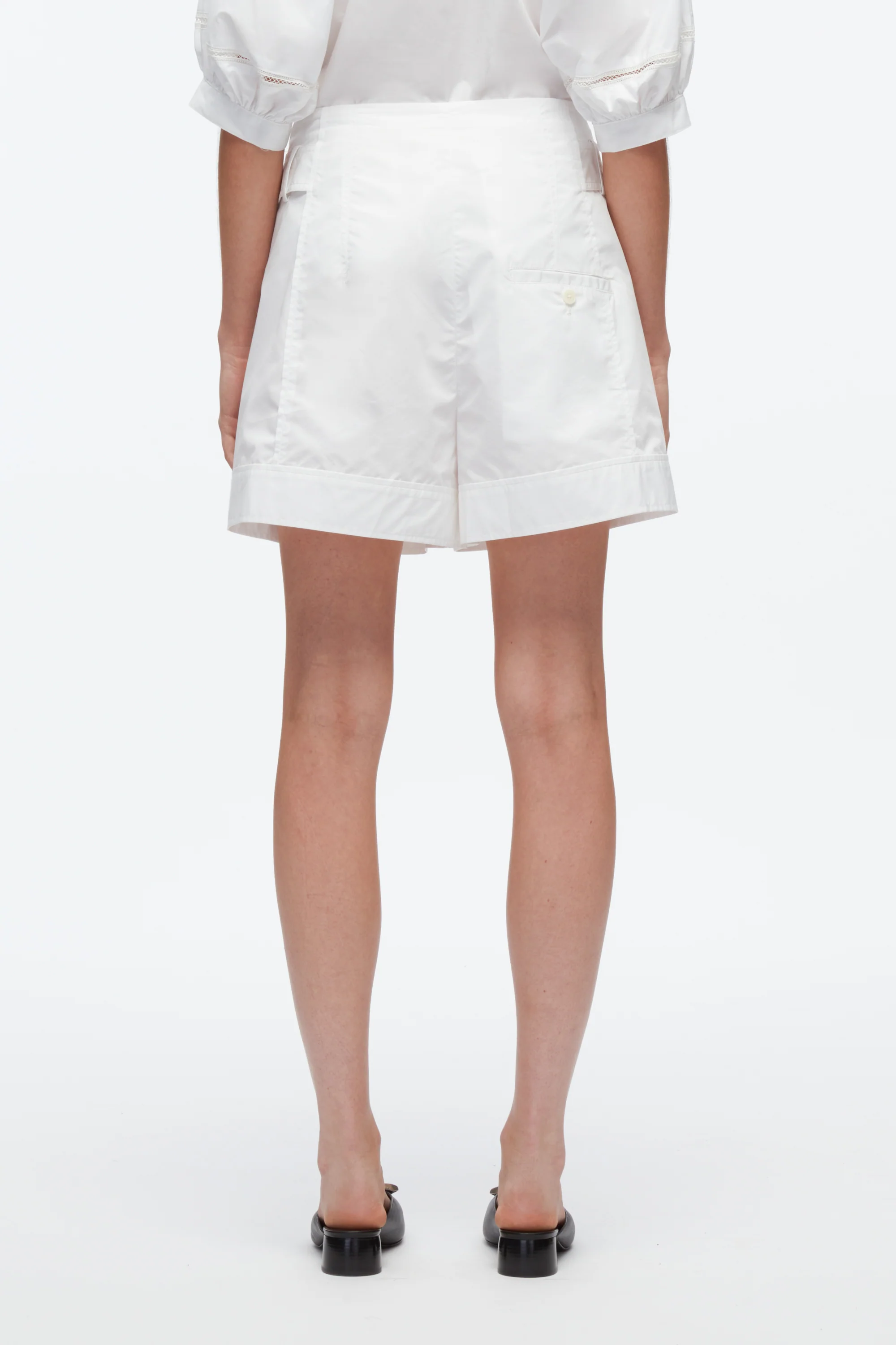 Belted Shorts With Cuffs - Image 8