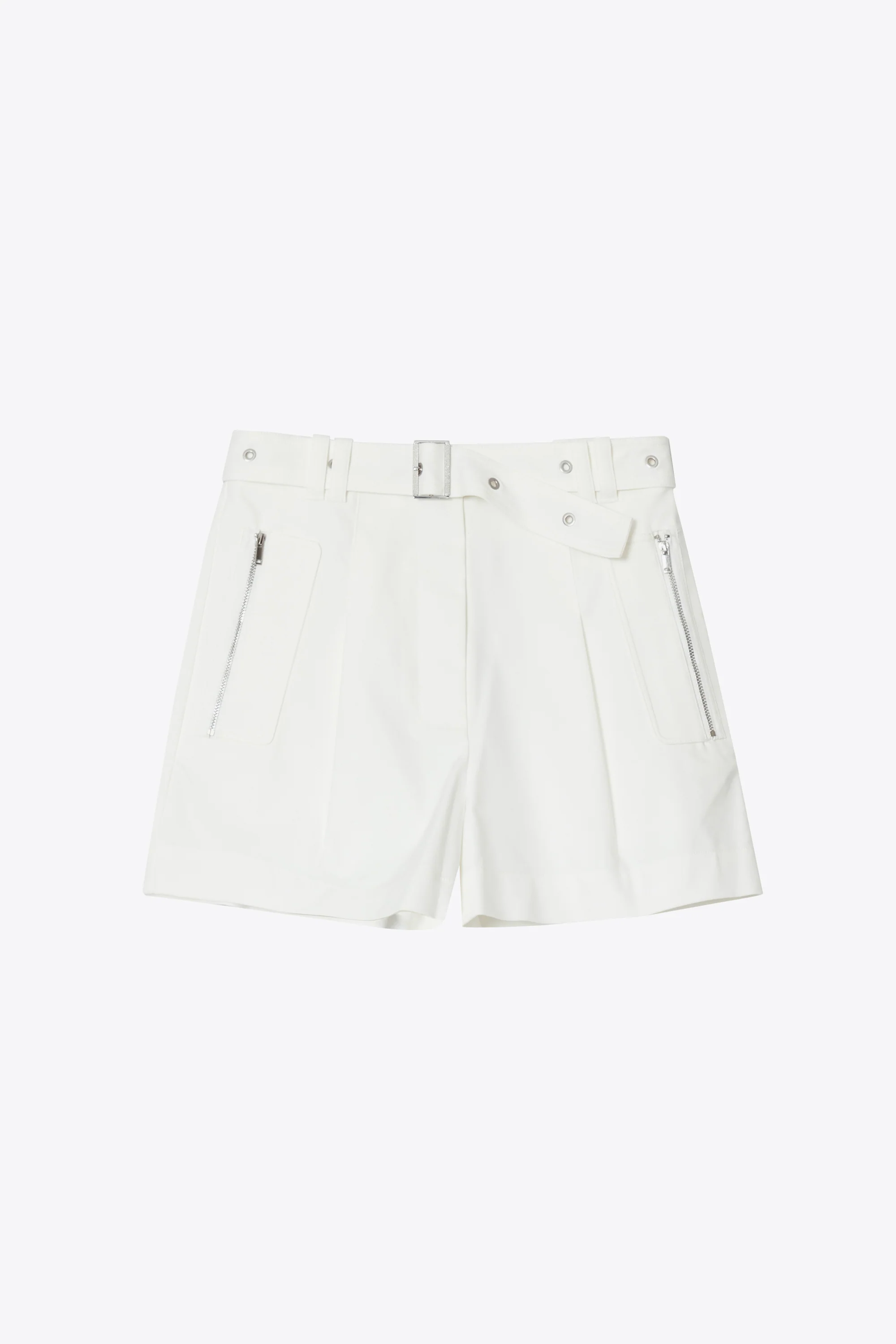 Belted Waist Utility Short