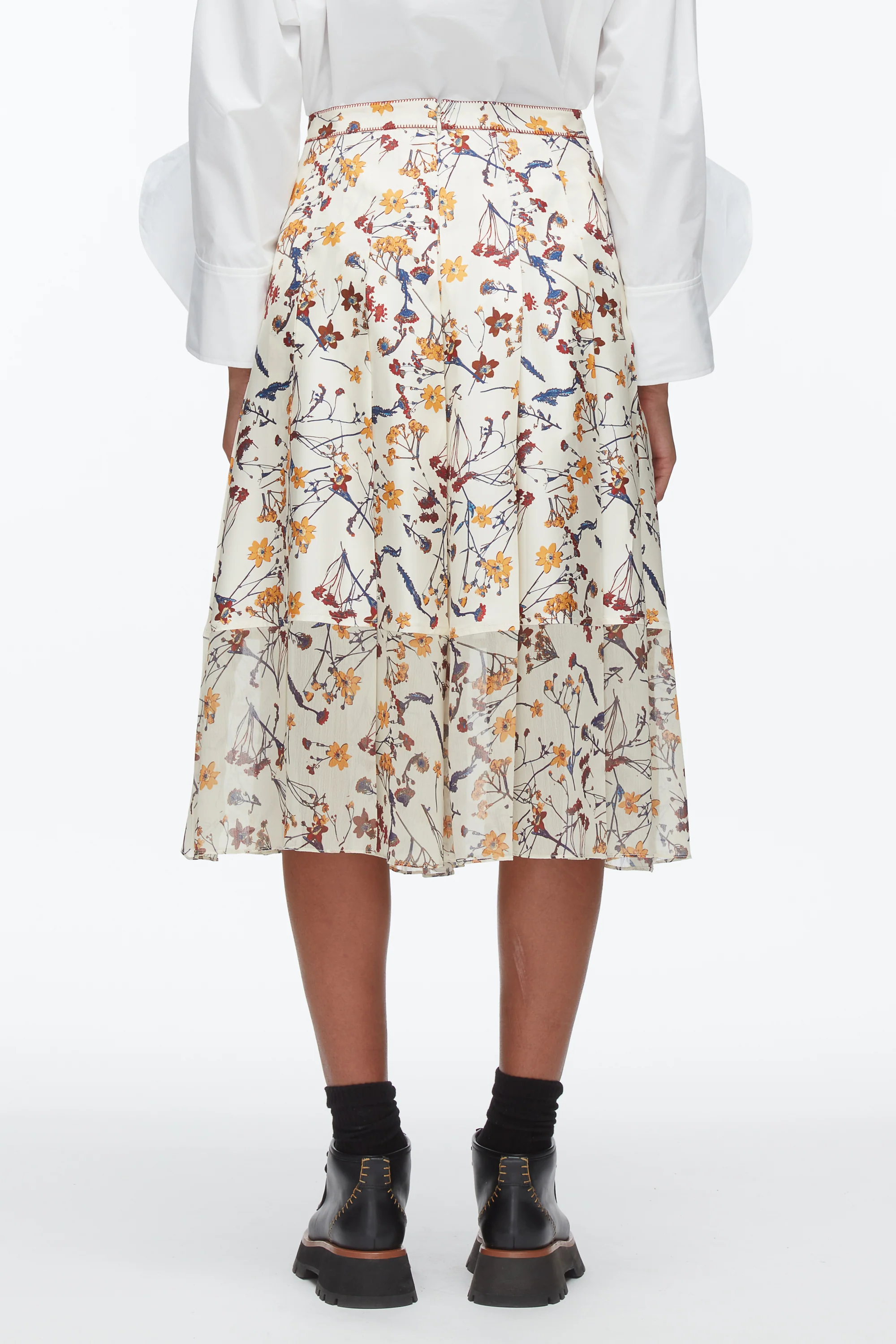 Bliss Floral Pleated Skirt - Image 11