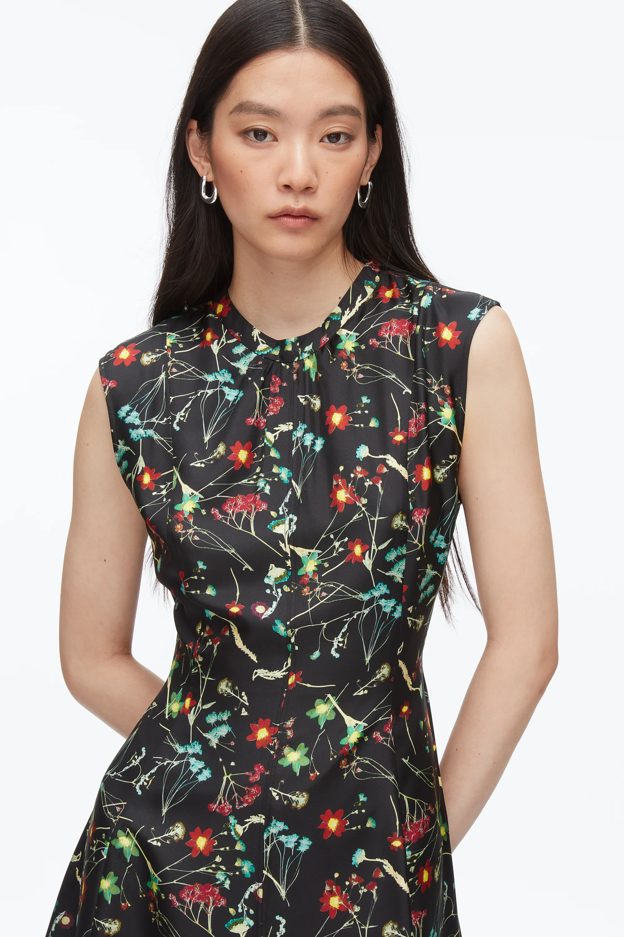 Bliss Floral Sleeveless Dress - Image 10