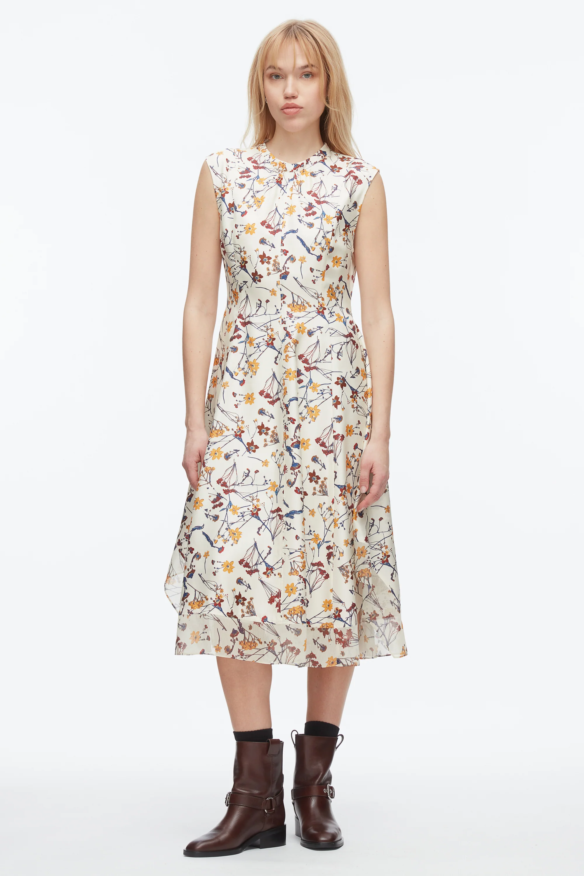 Bliss Floral Sleeveless Dress - Image 3