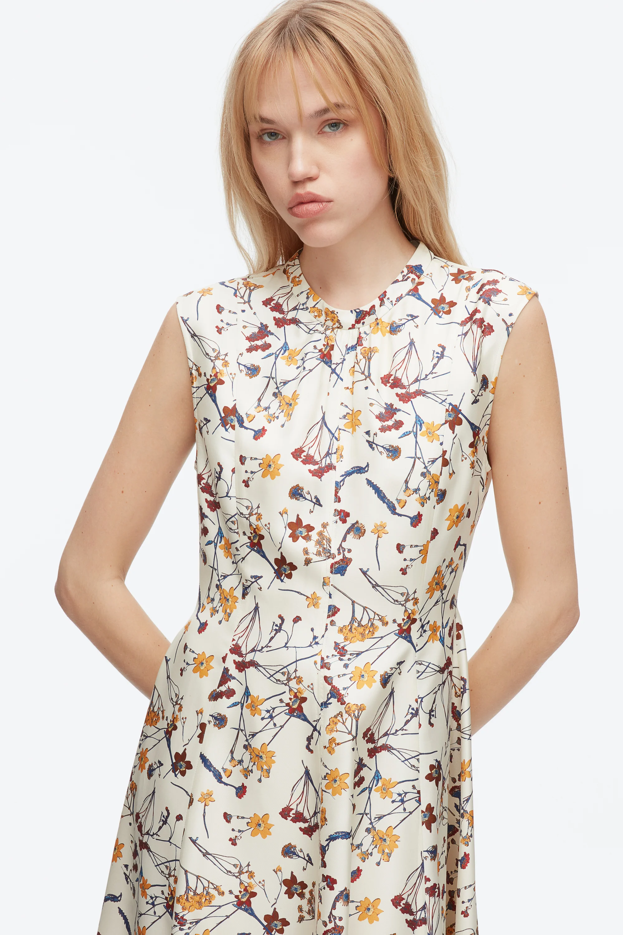 Bliss Floral Sleeveless Dress - Image 5