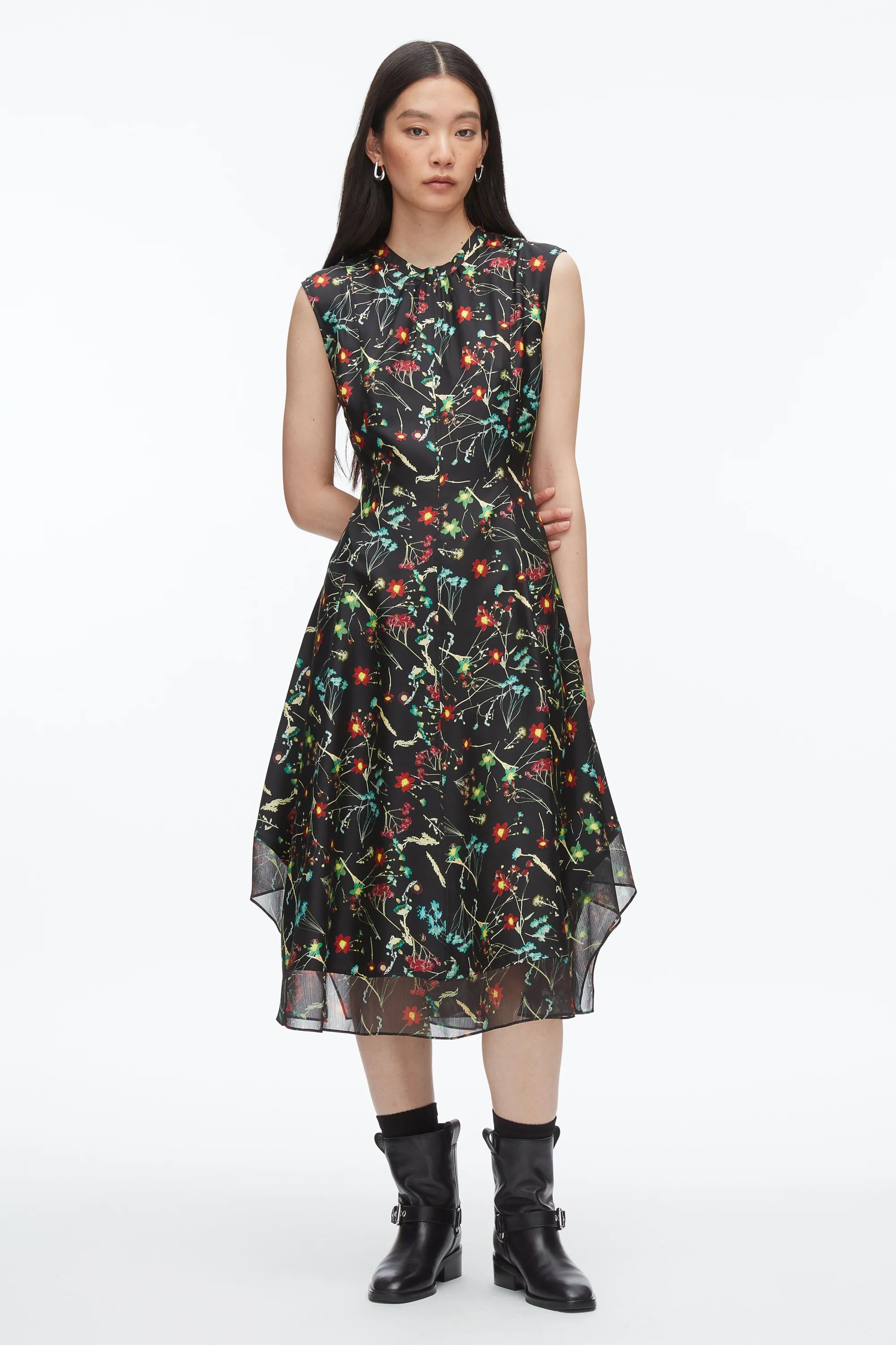 Bliss Floral Sleeveless Dress - Image 6