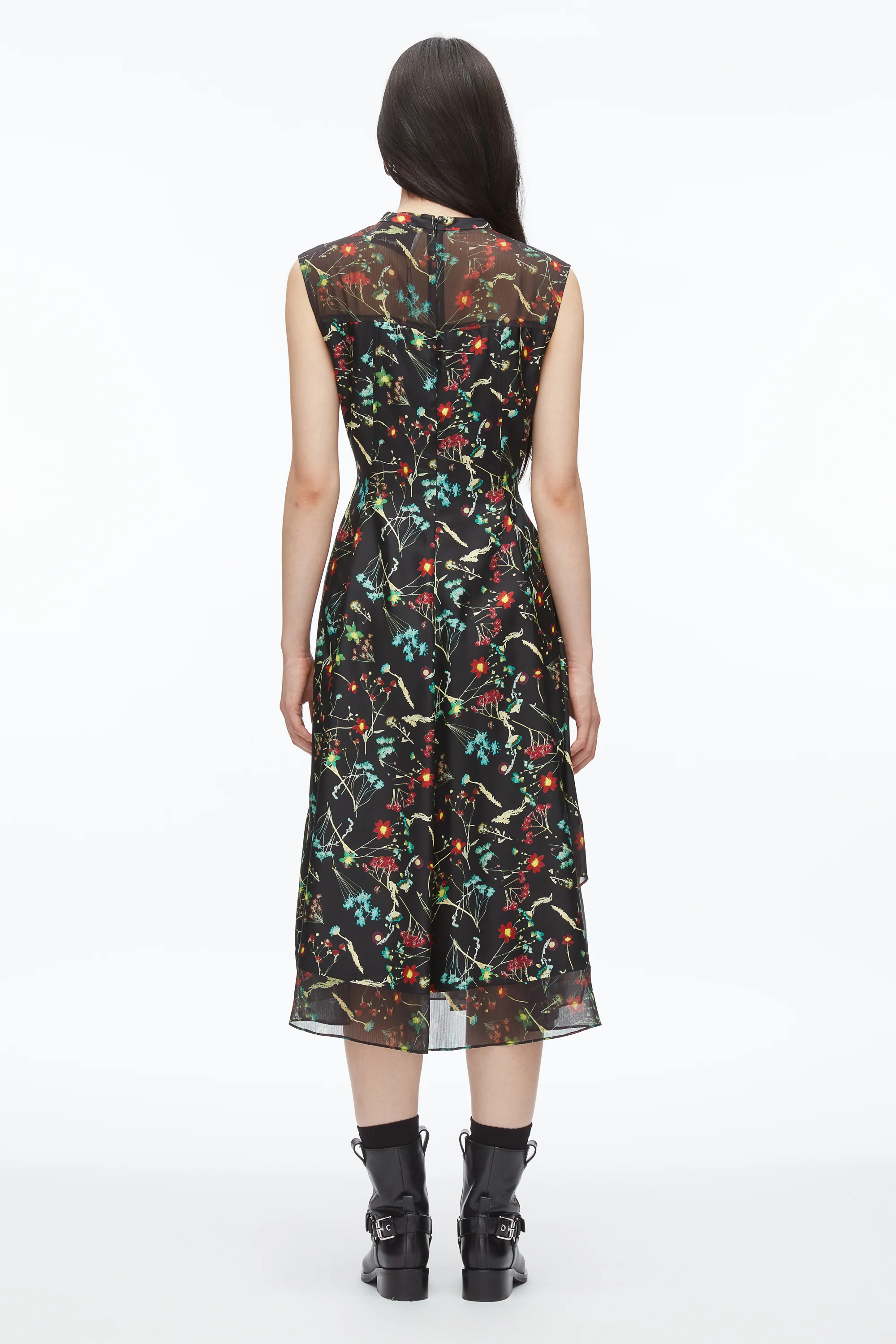 Bliss Floral Sleeveless Dress - Image 9
