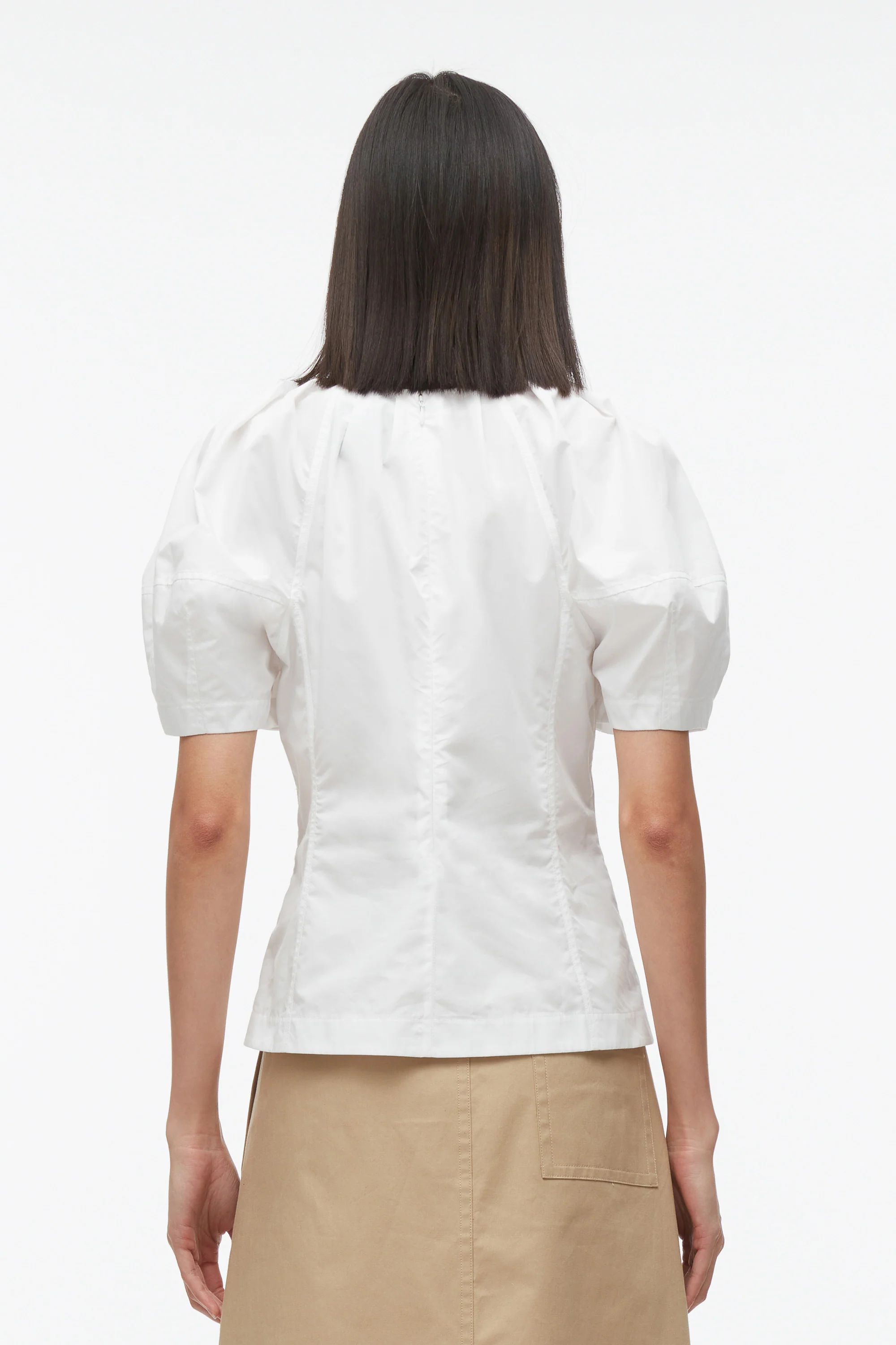 Bloom Sleeve Scoop Neck Top - Image 4