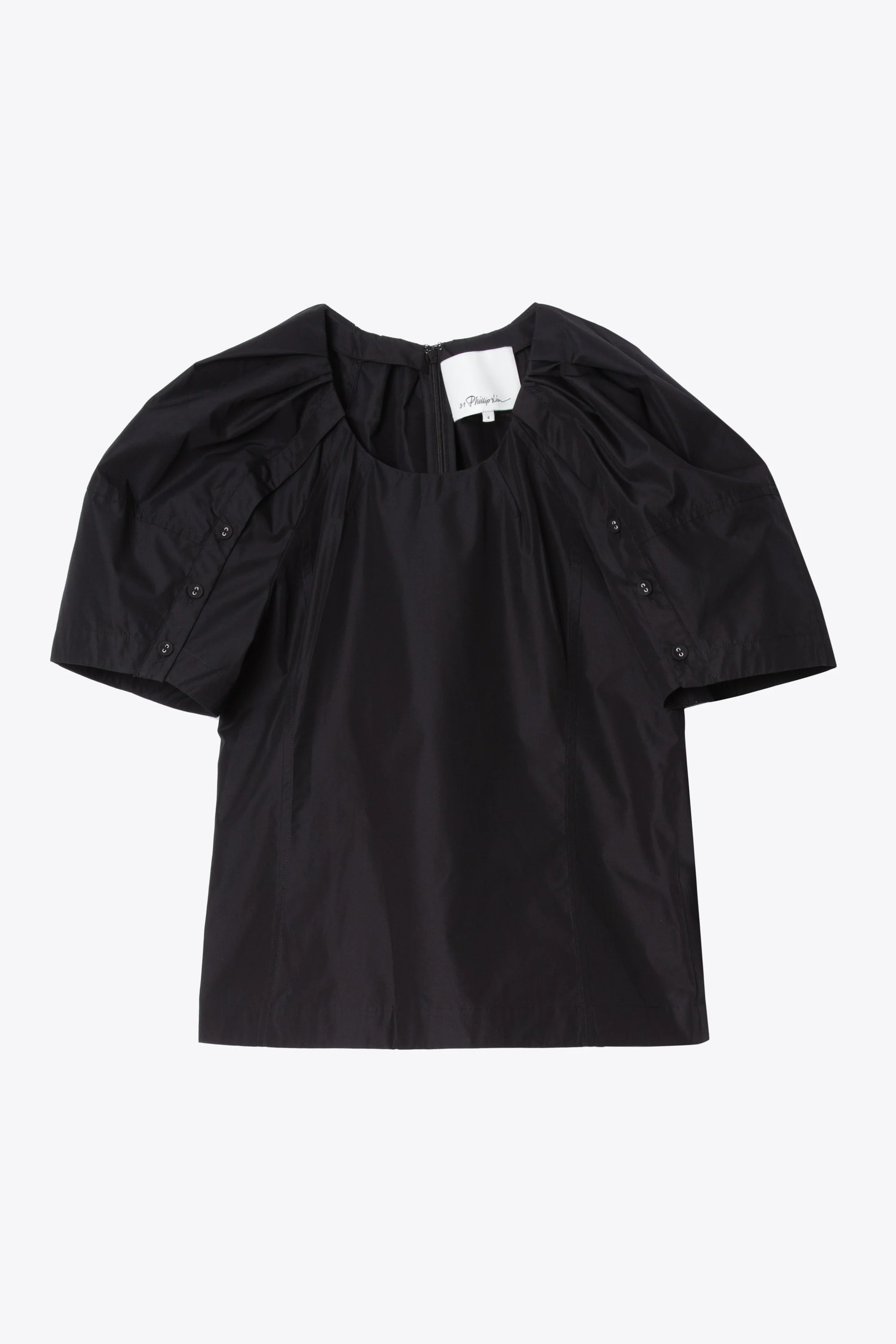 Bloom Sleeve Scoop Neck Top - Image 13