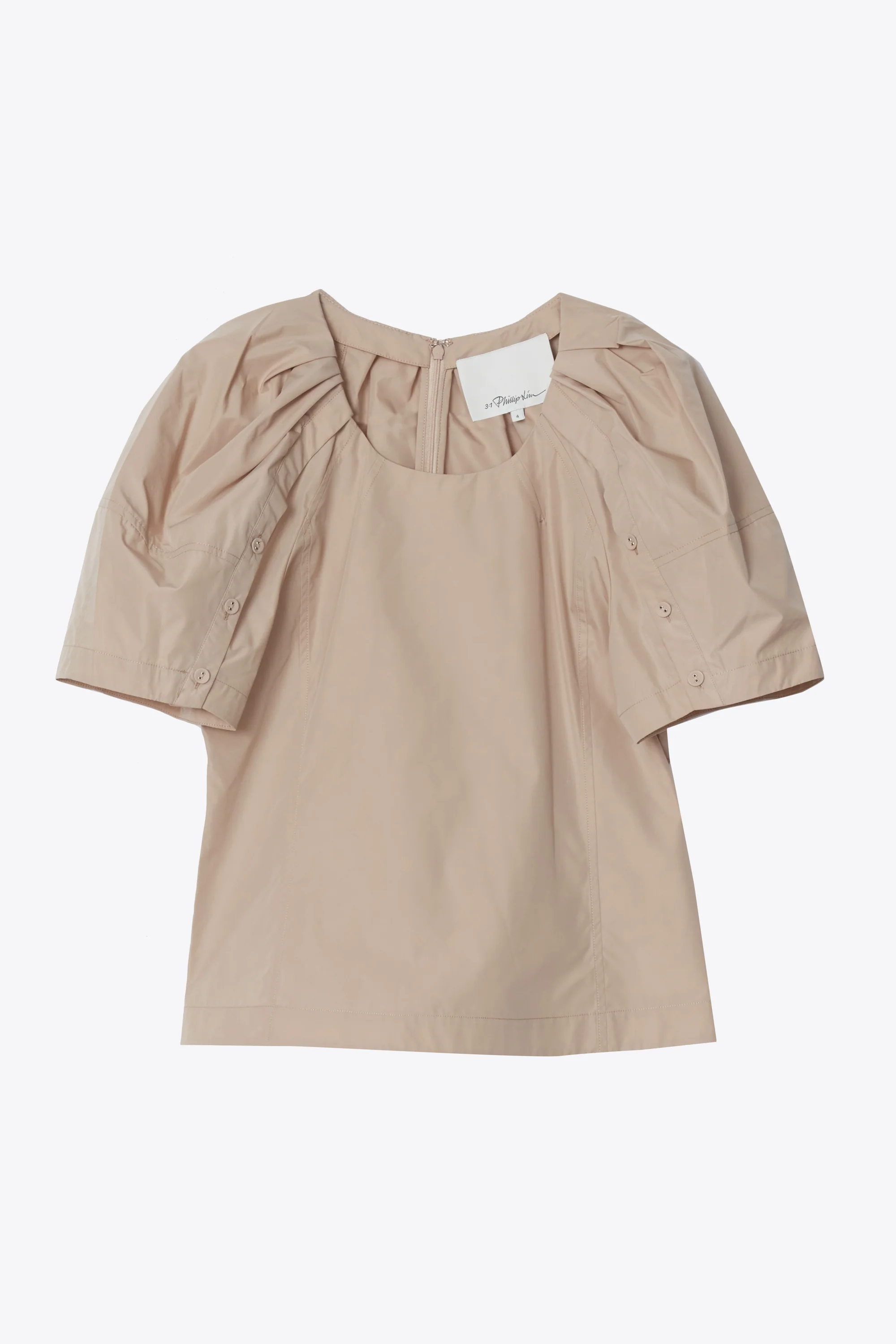 Bloom Sleeve Scoop Neck Top - Image 14