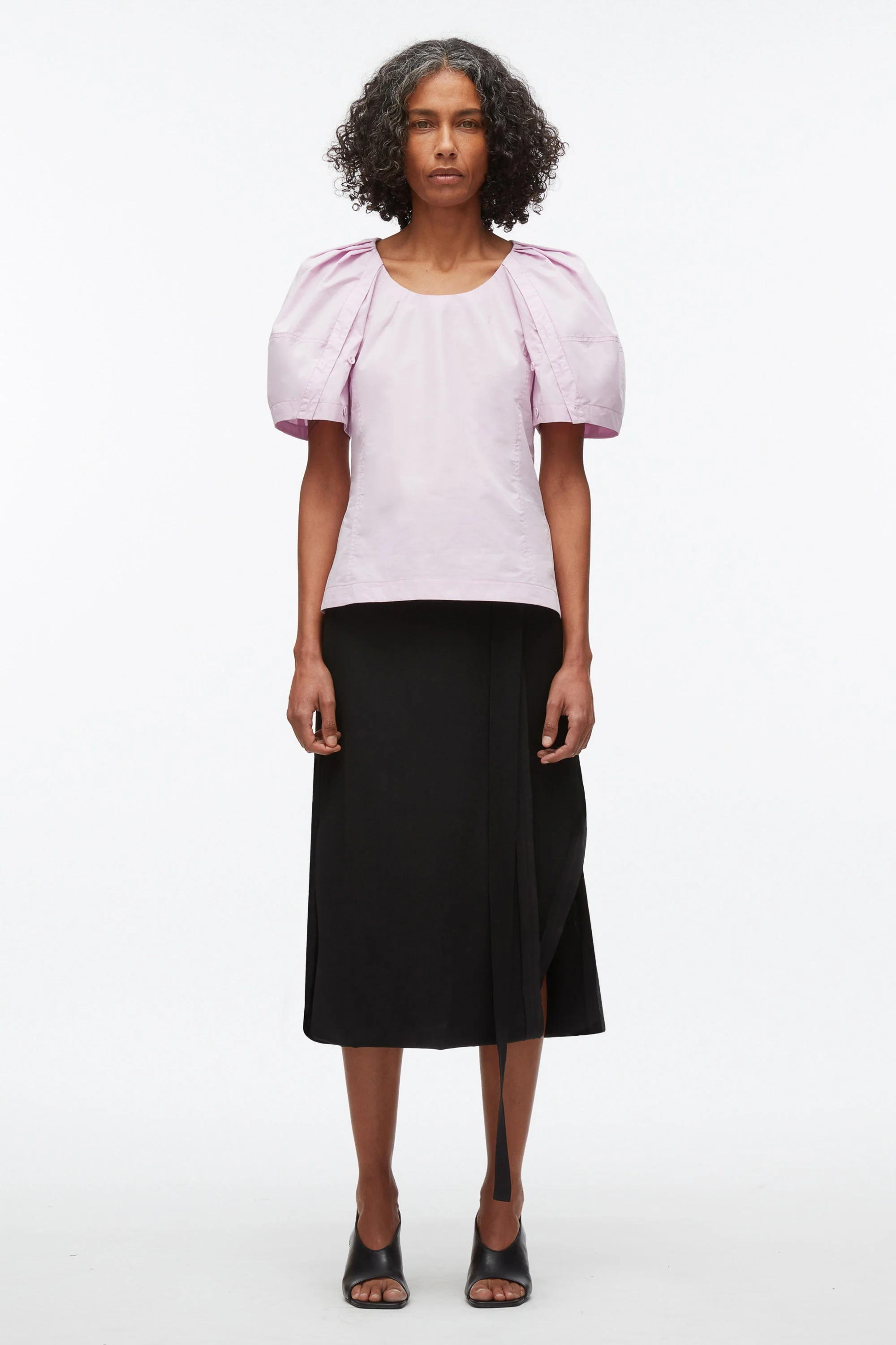 Bloom Sleeve Scoop Neck Top - Image 7