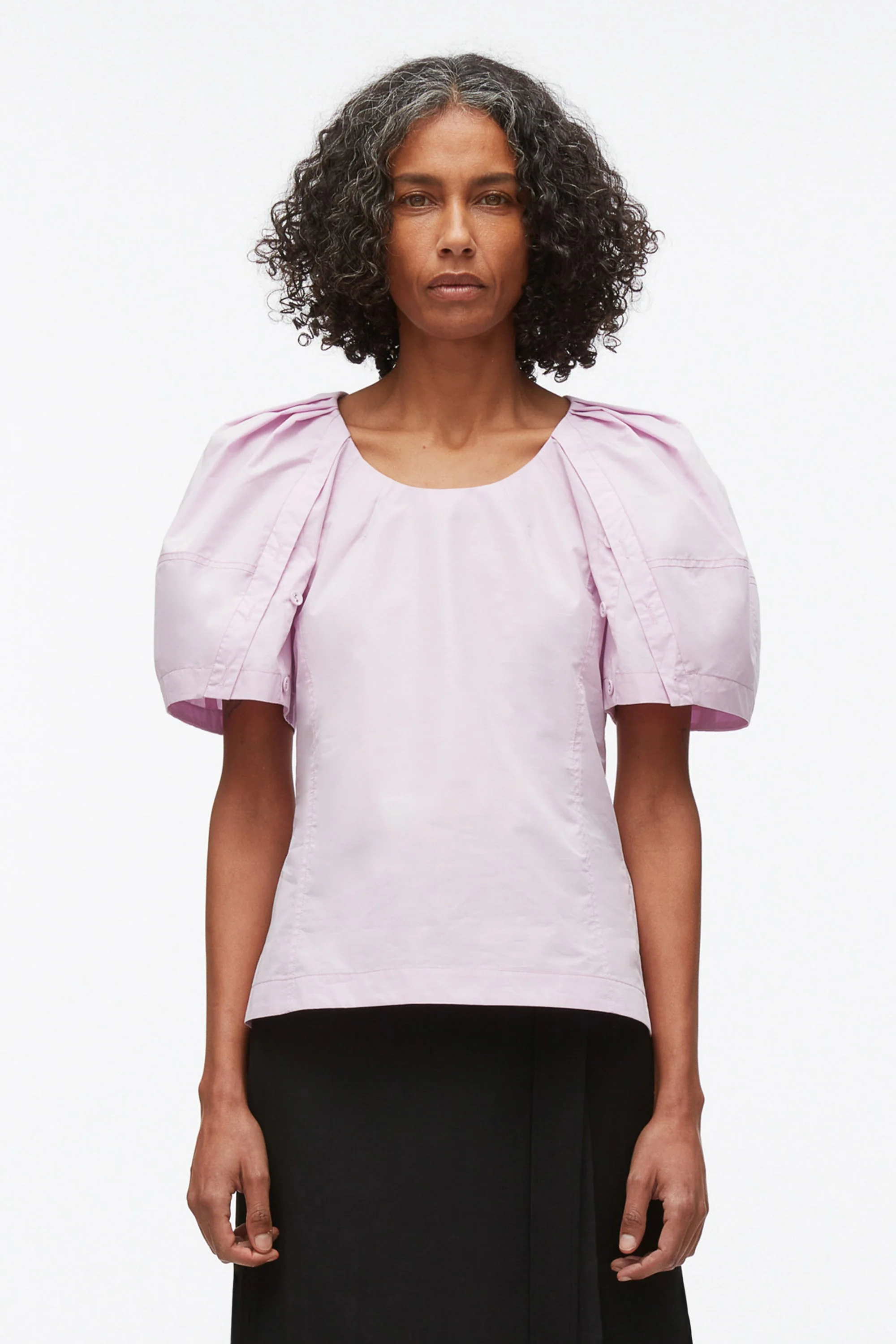 Bloom Sleeve Scoop Neck Top - Image 8