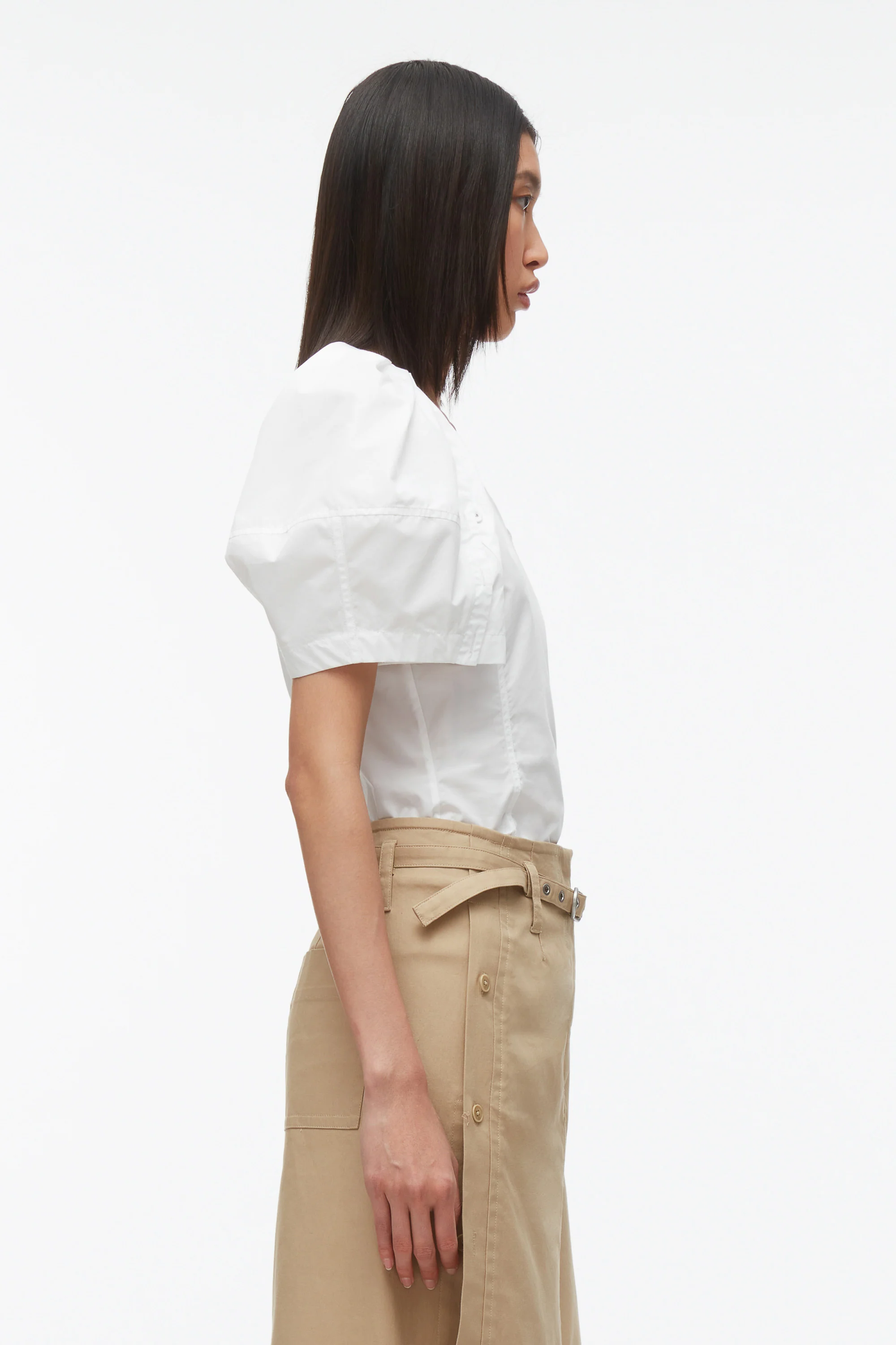 Bloom Sleeve Scoop Neck Top - Image 3