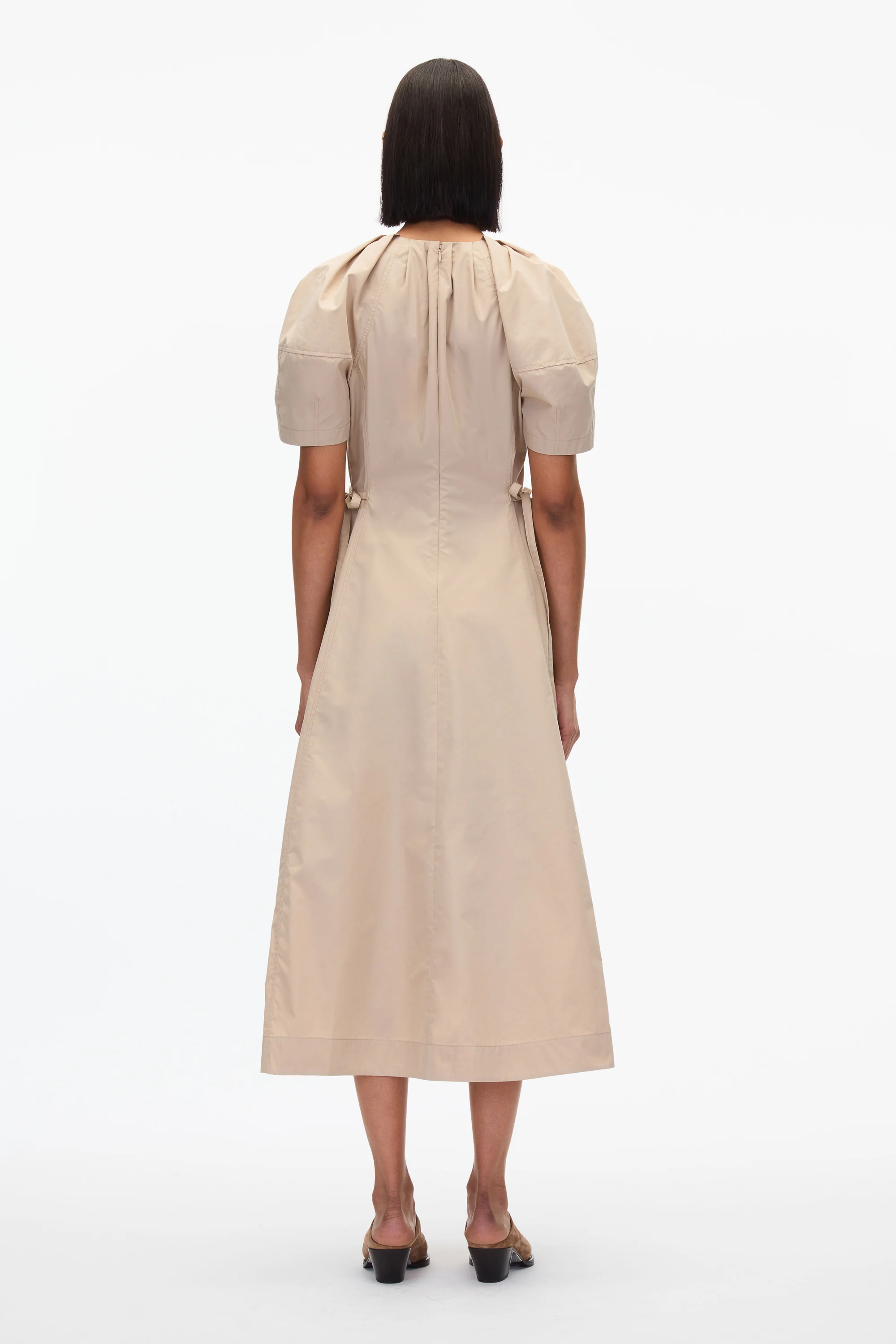 Bloom Sleeve V-Neck Dress - Image 13