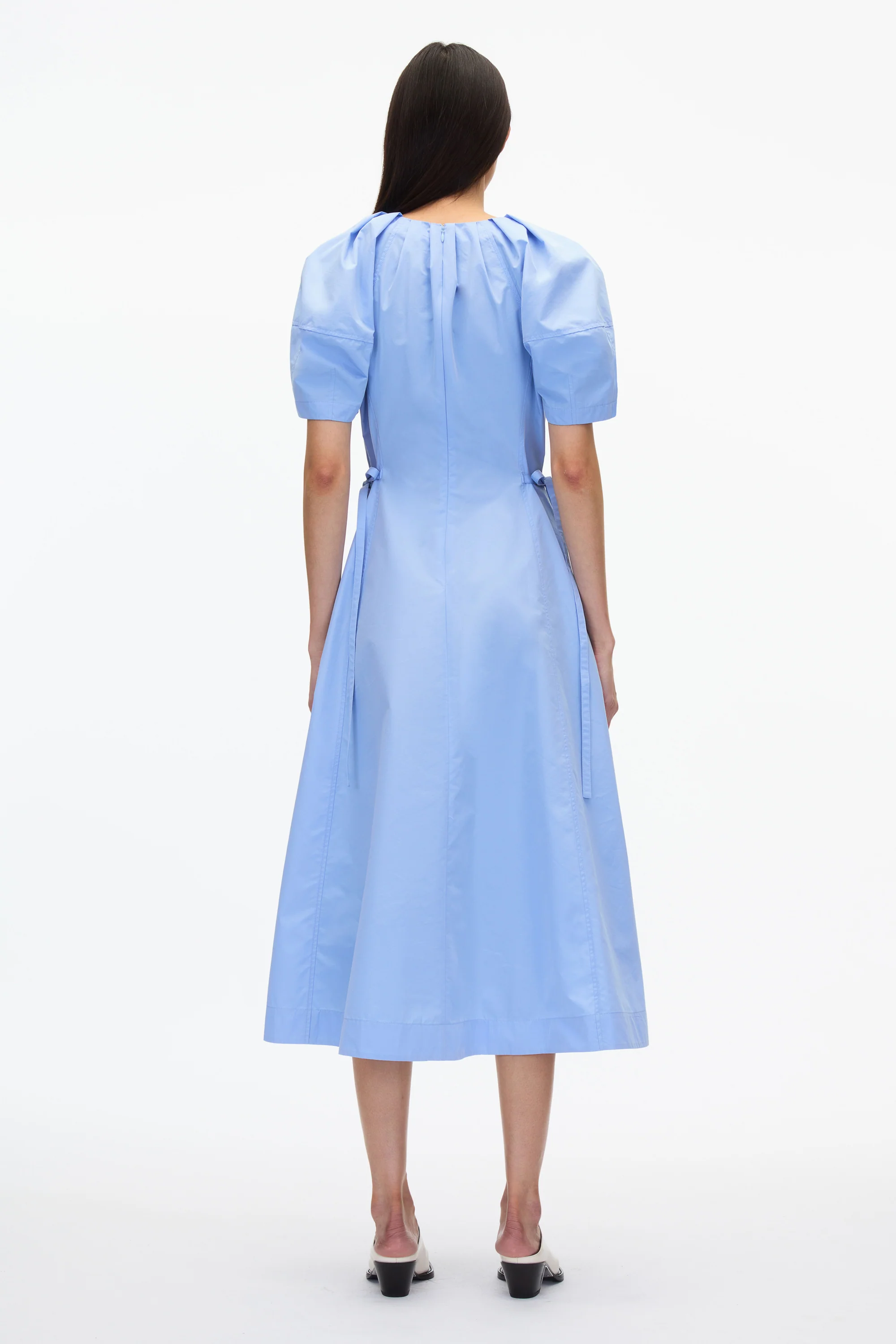 Bloom Sleeve V-Neck Dress - Image 17