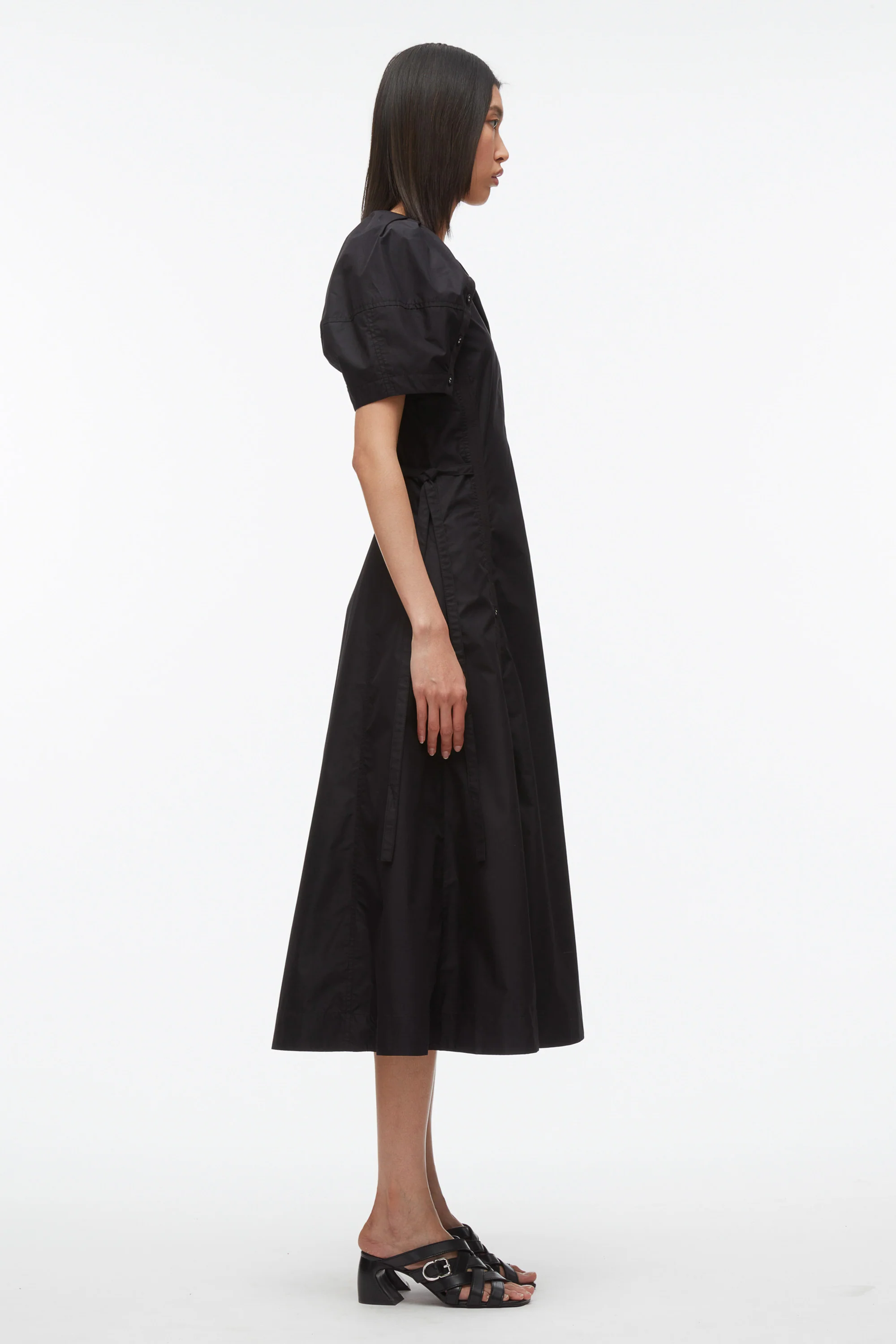Bloom Sleeve V-Neck Dress - Image 8