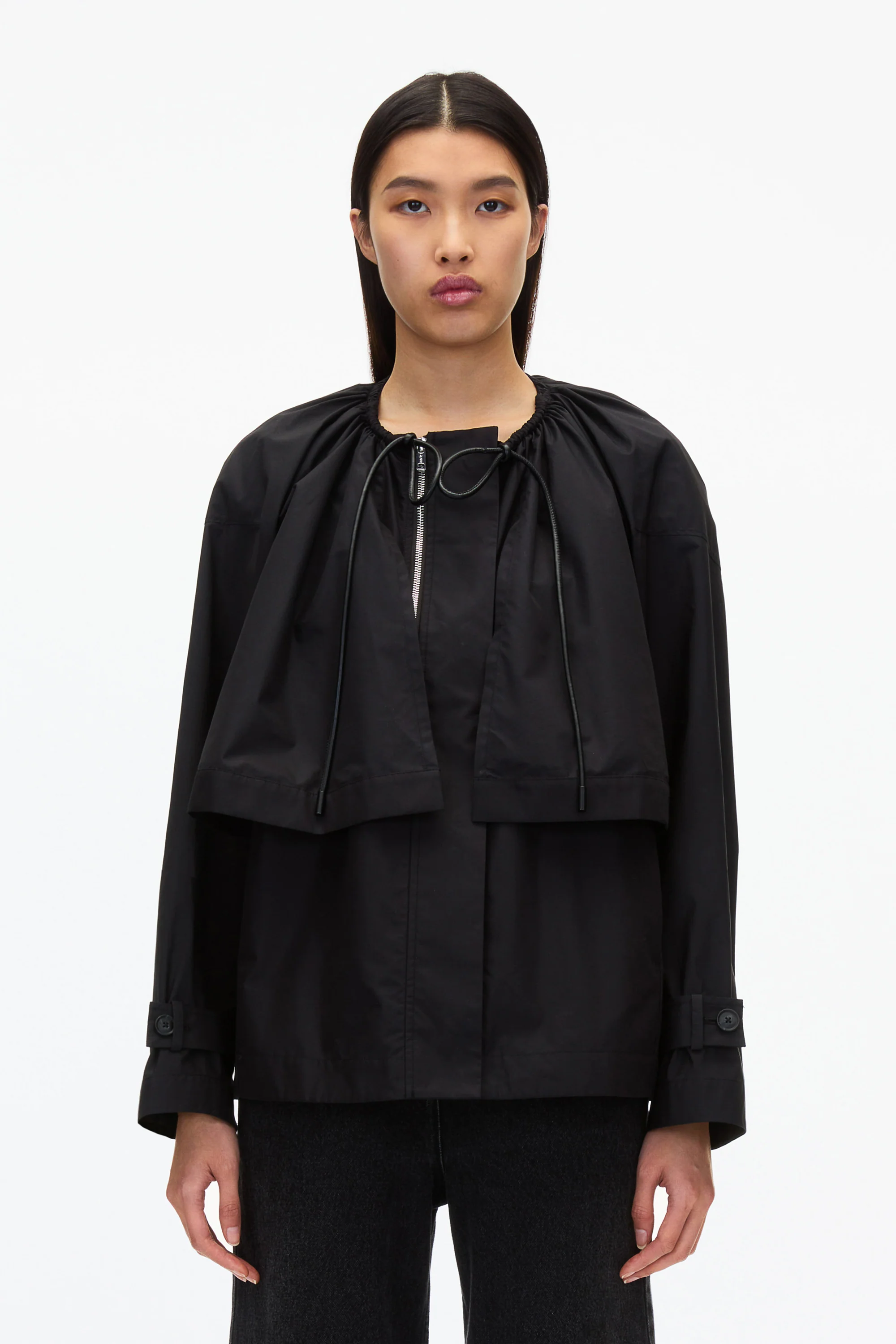 Blouson Poplin Jacket - Image 3