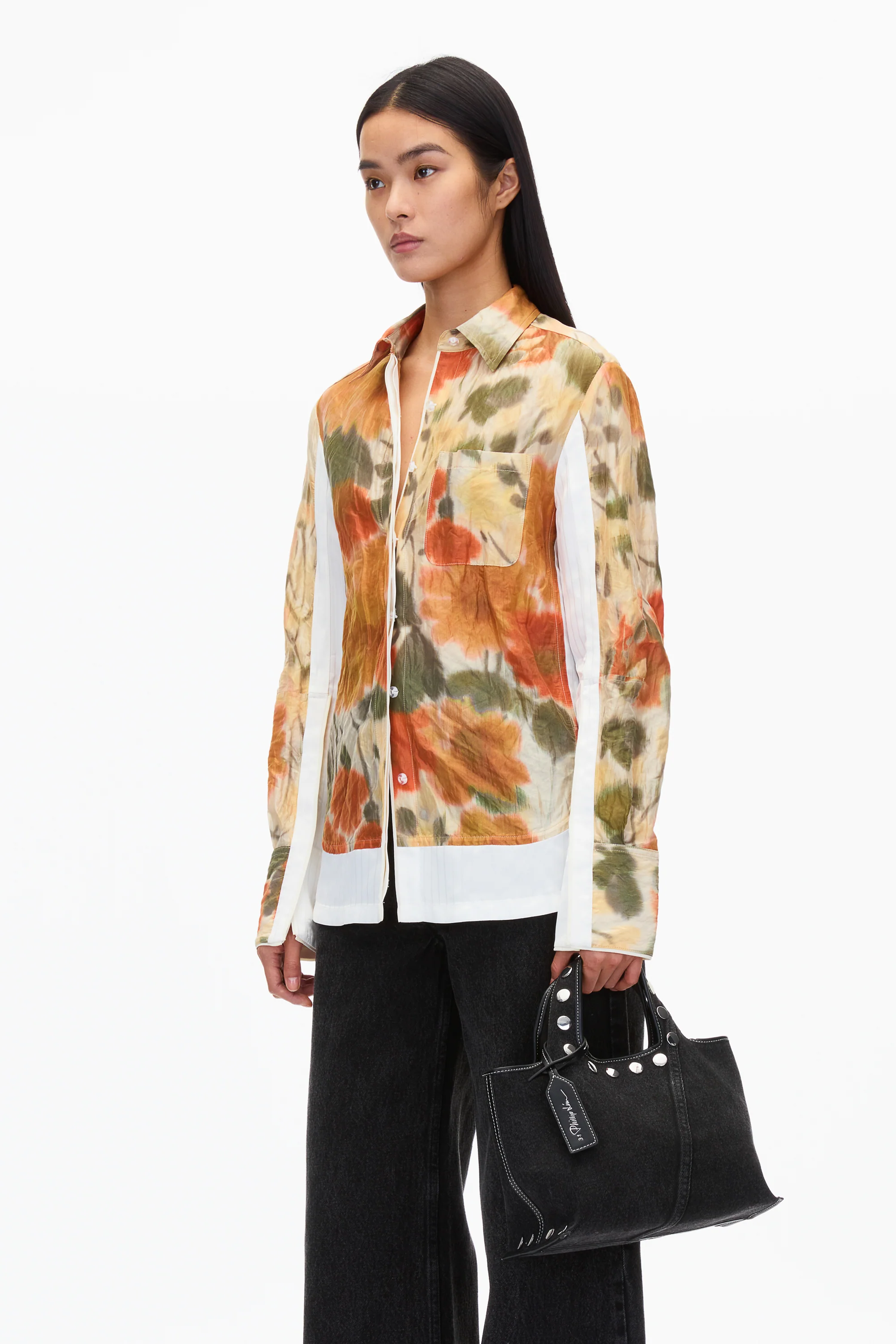 Blurred Marigold PJ Shirt - Image 2