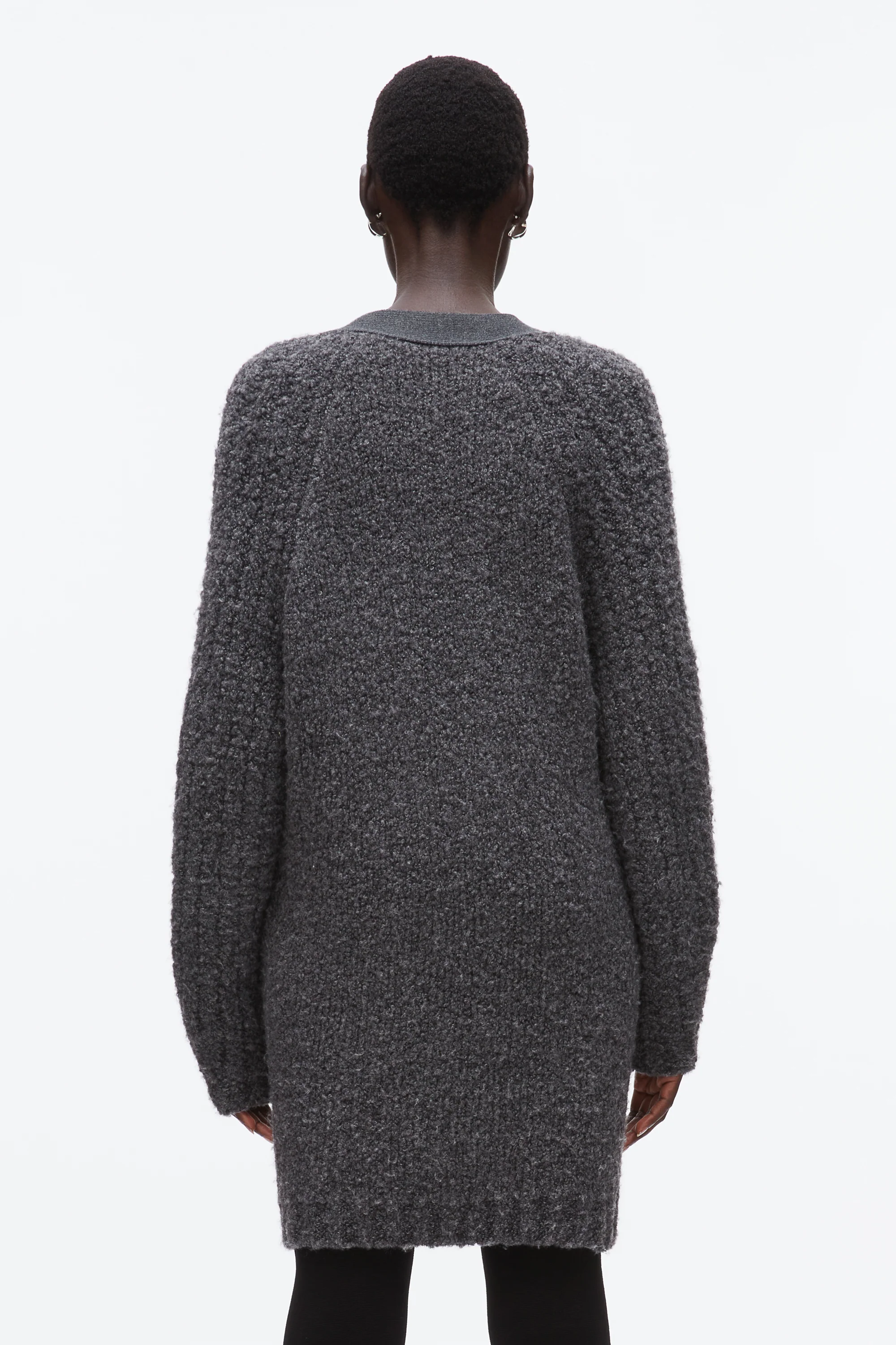 Boucle Cardigan Coat - Image 6