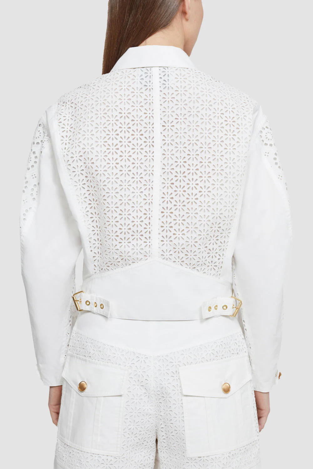 Broderie Anglaise Moto Jacket - Image 5
