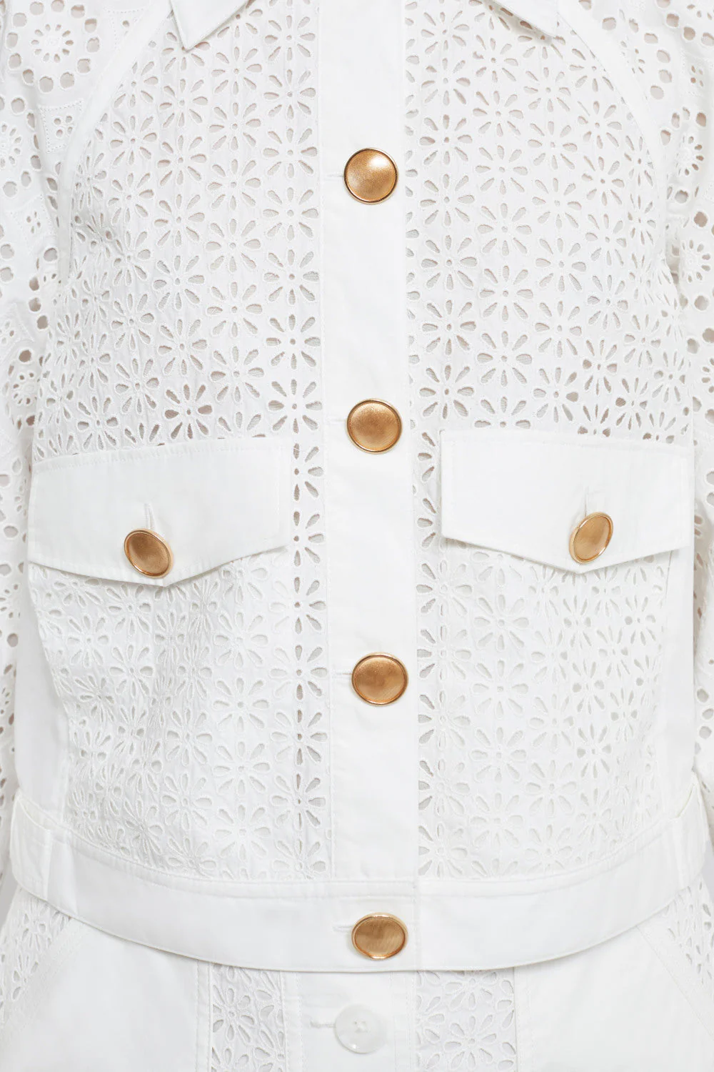Broderie Anglaise Moto Jacket - Image 7