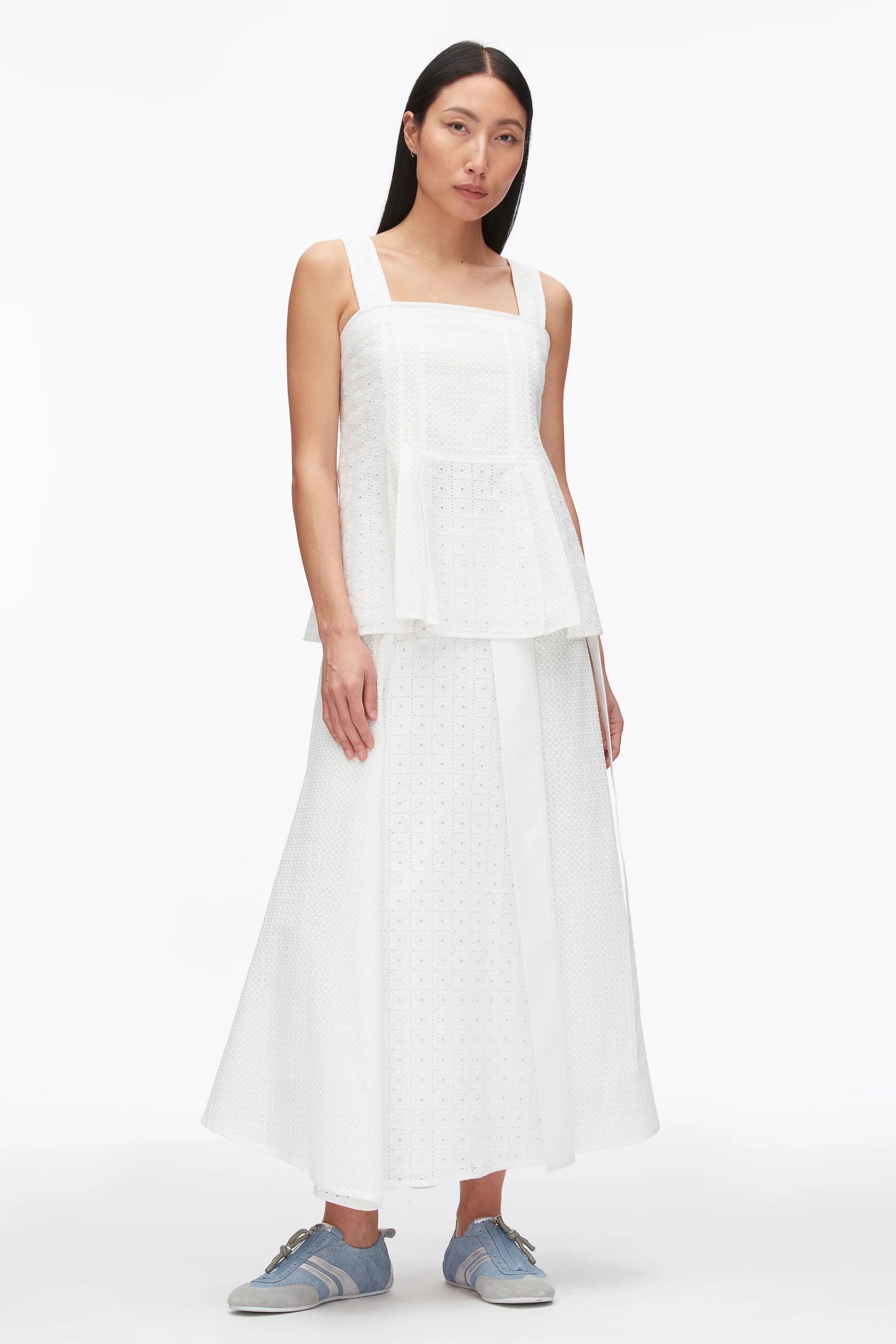 Broderie Anglaise Patchwork Cami