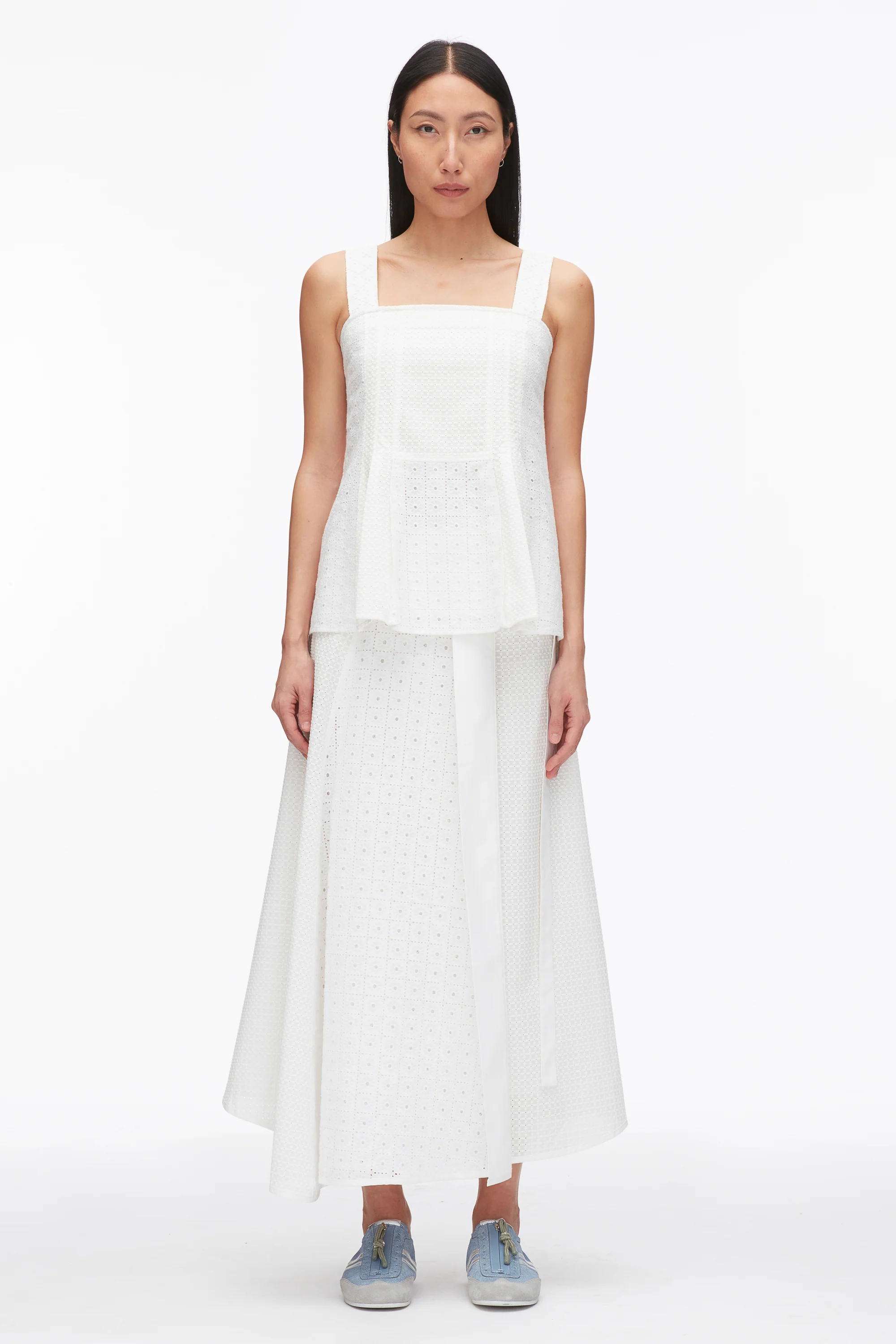 Broderie Anglaise Patchwork Cami - Image 2