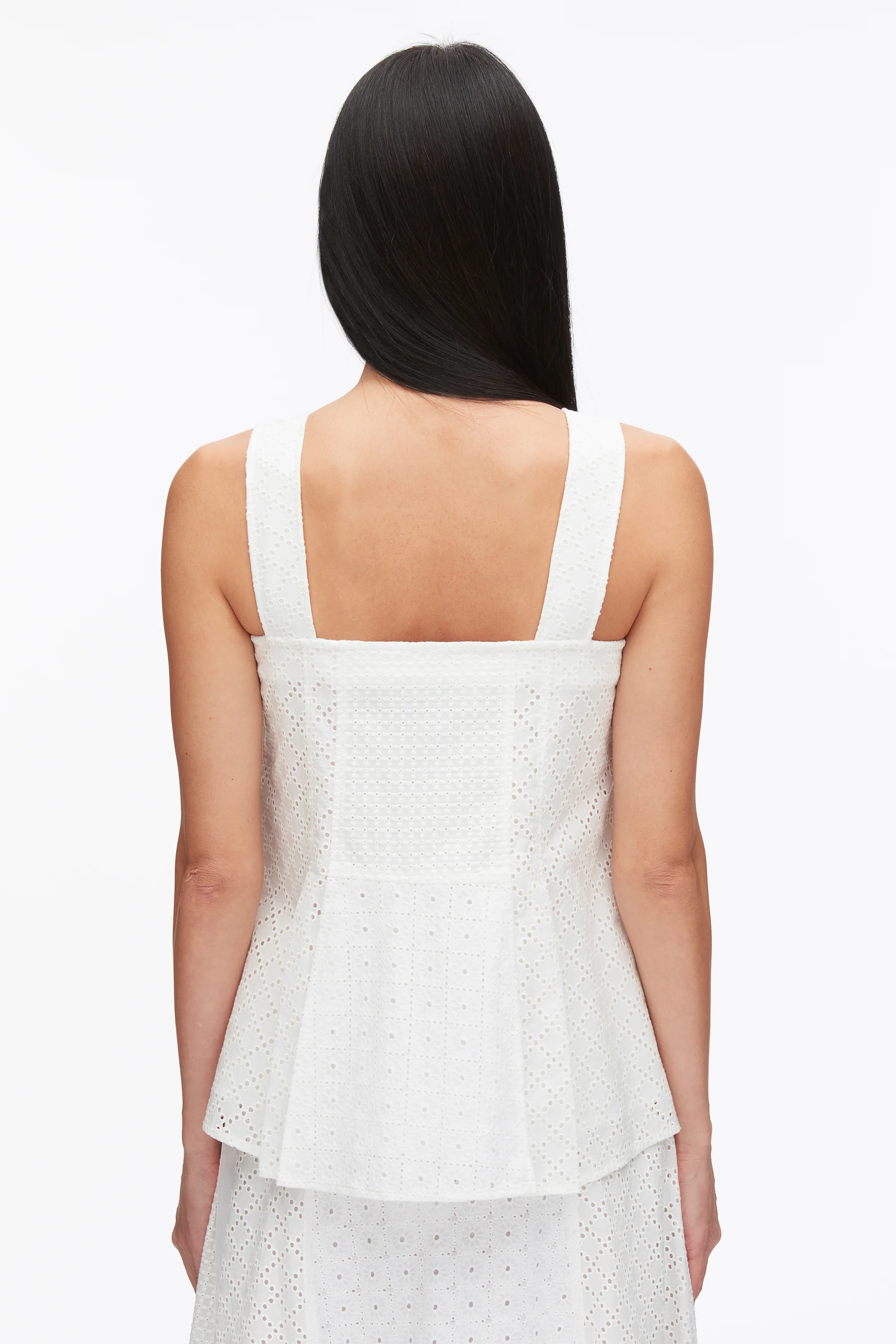 Broderie Anglaise Patchwork Cami - Image 5
