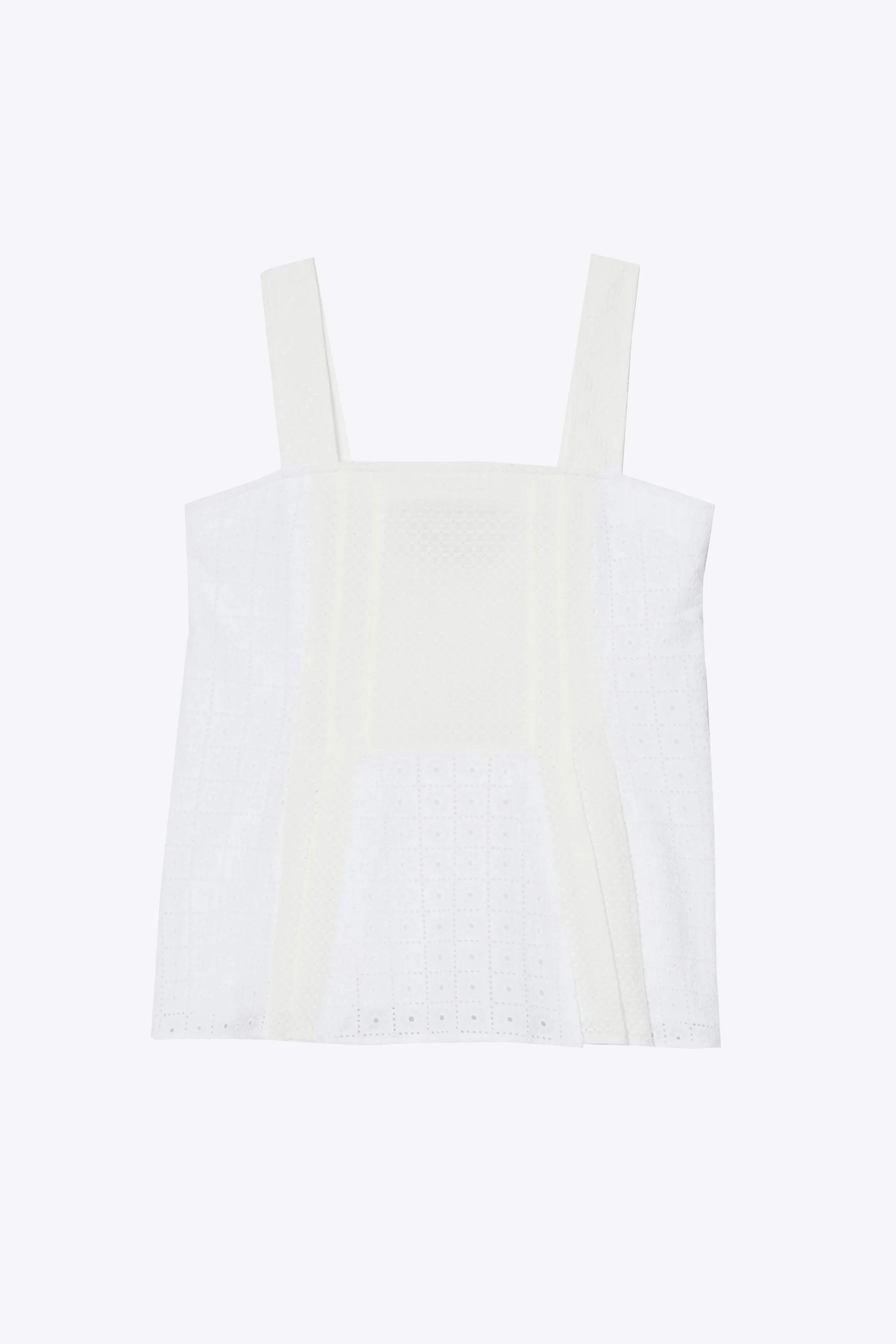 Broderie Anglaise Patchwork Cami - Image 7