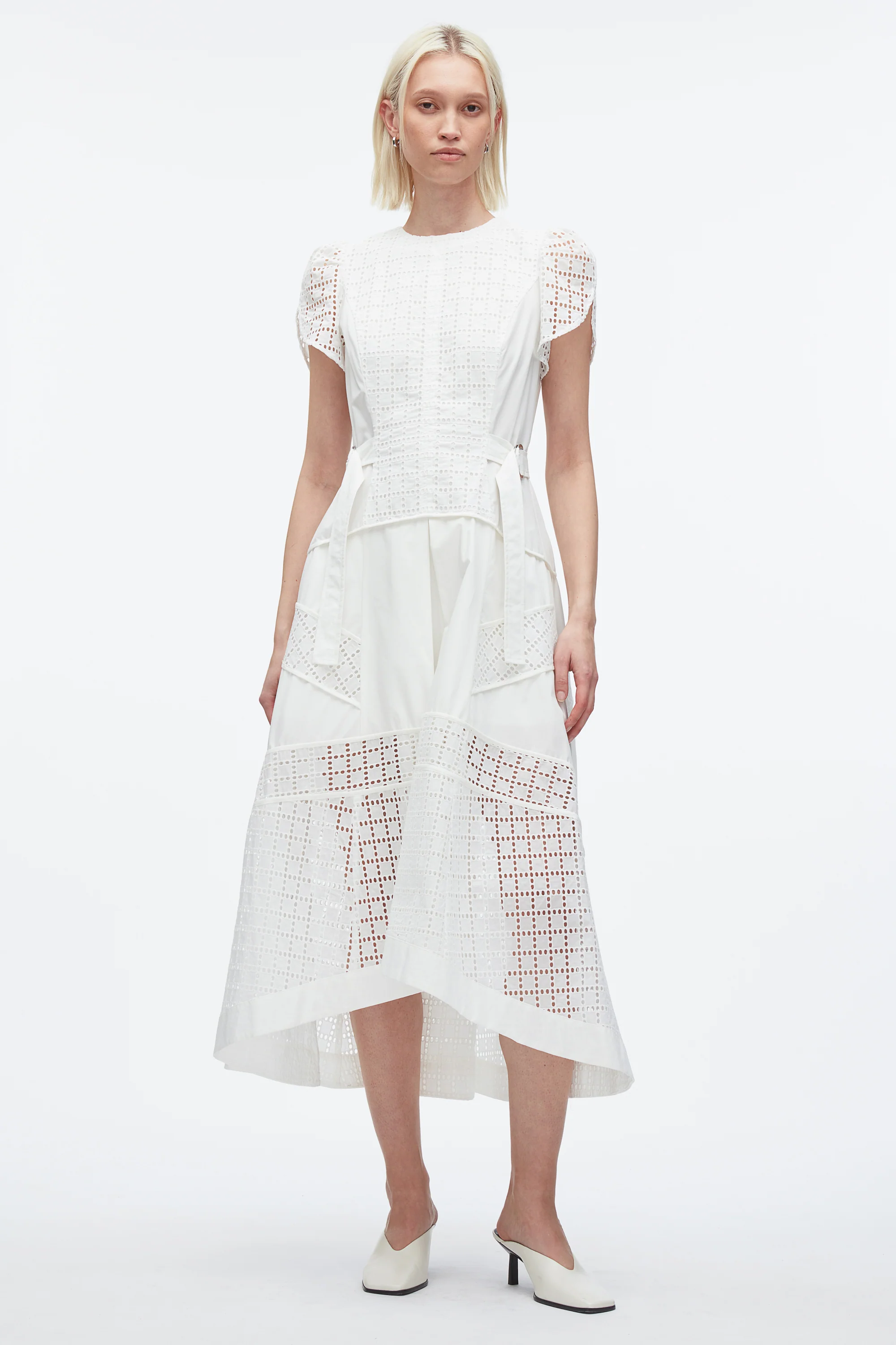 Broderie Anglaise Tulip Dress - Image 6