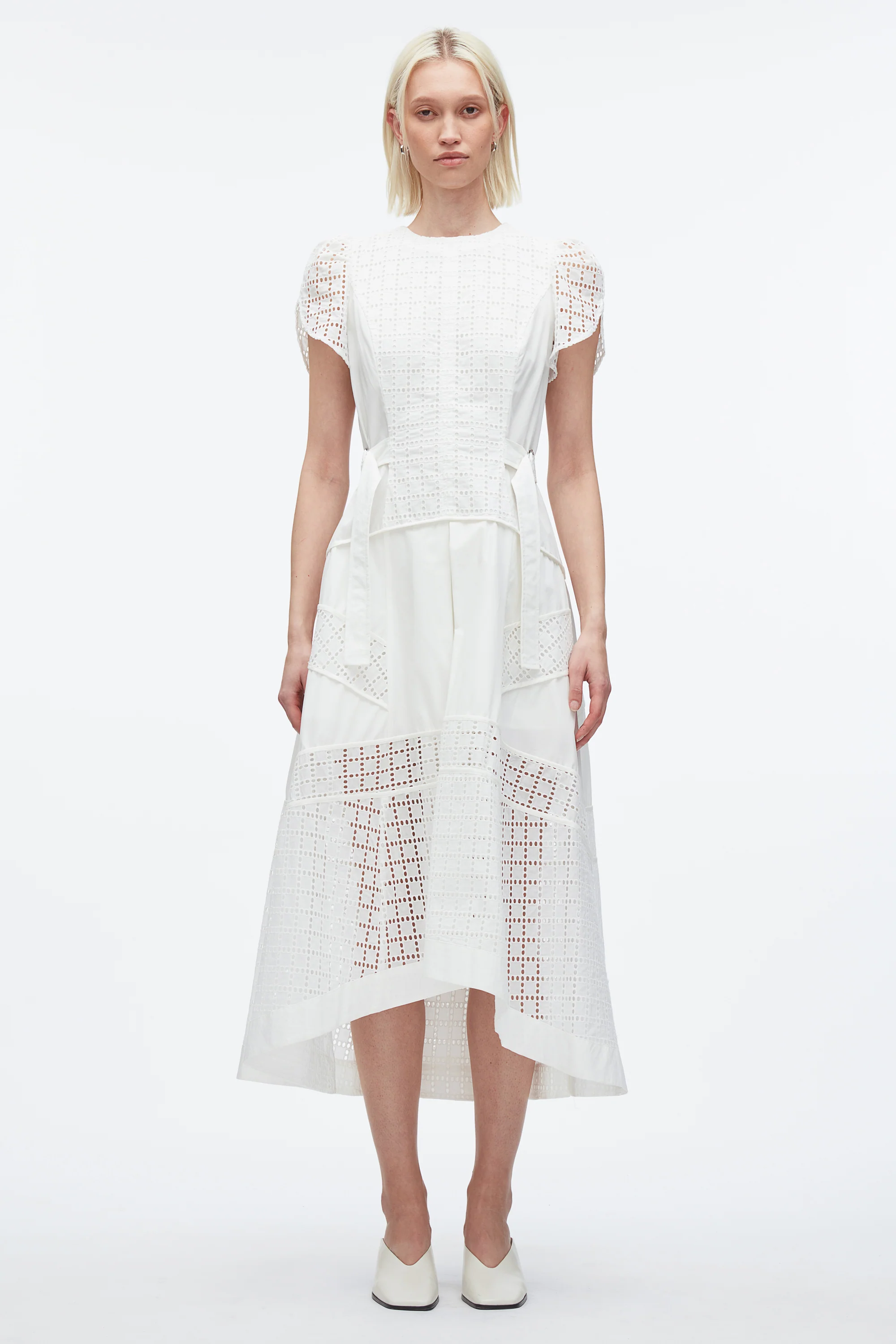 Broderie Anglaise Tulip Dress - Image 7