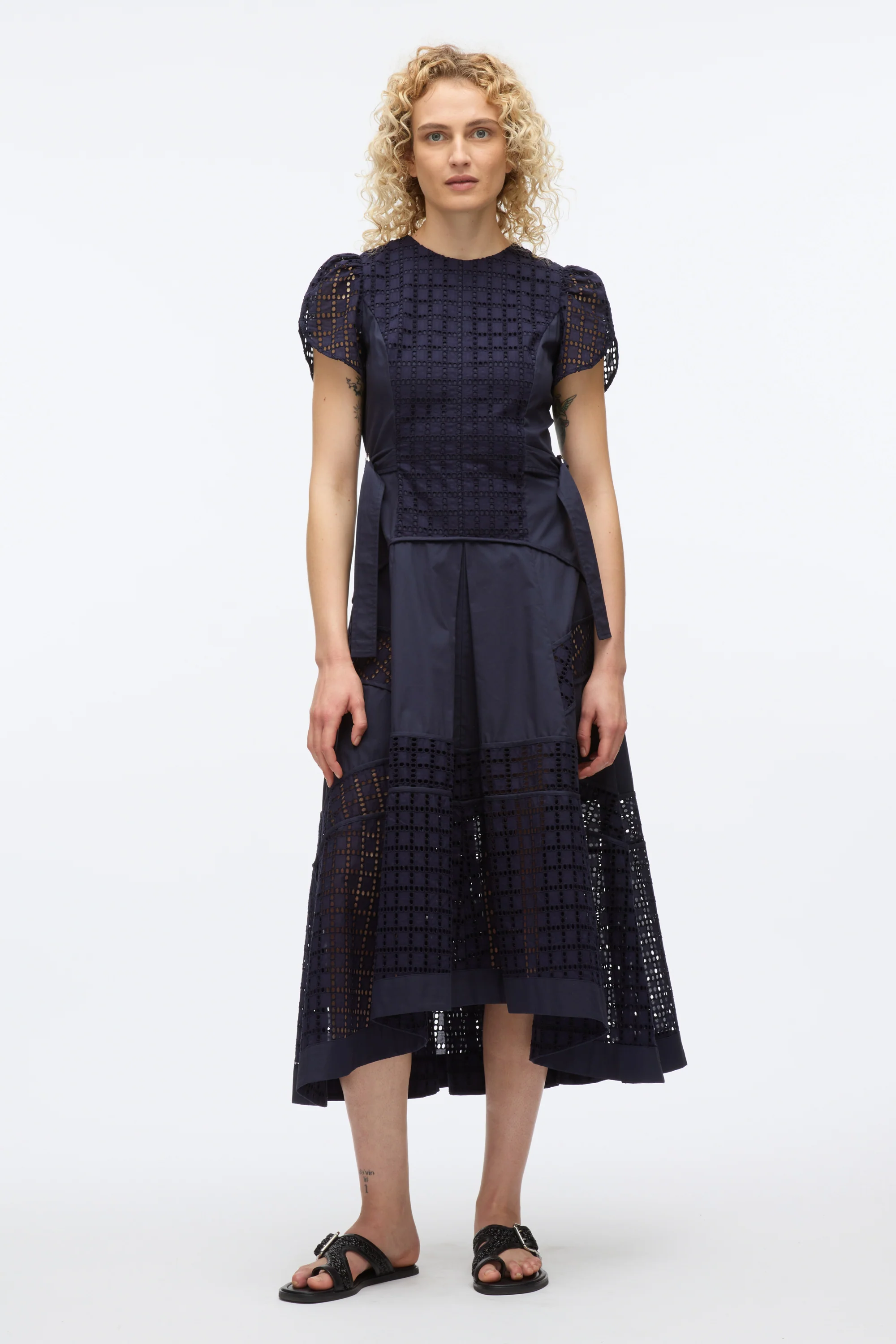 Broderie Anglaise Tulip Dress