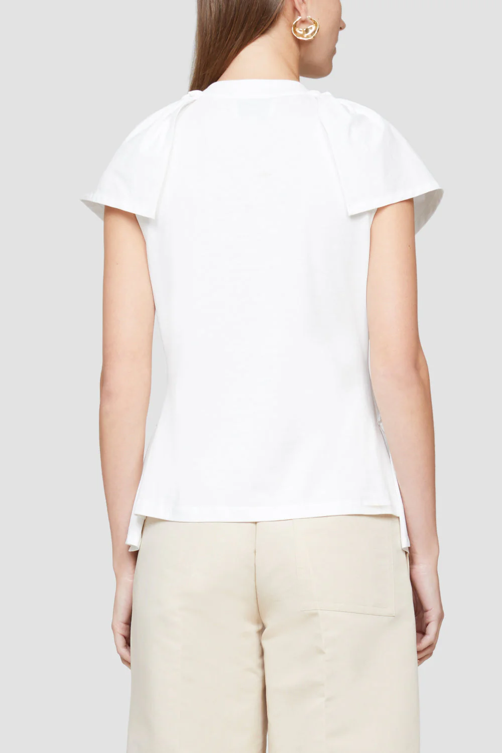 Butterfly Ruffle Sleeve TaNeck - Image 5