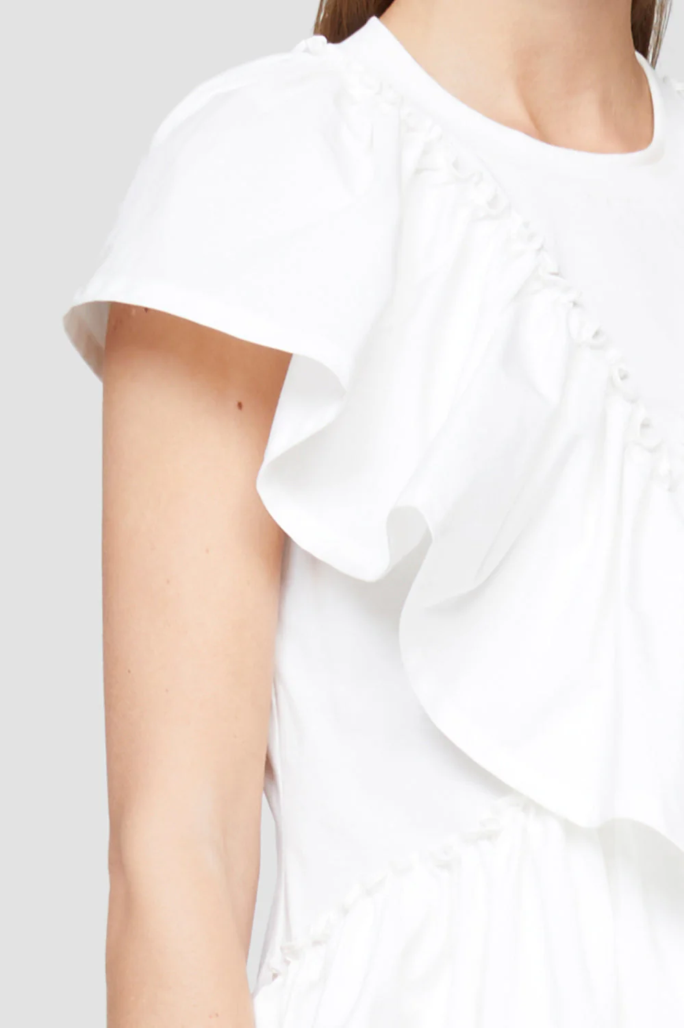 Butterfly Ruffle Sleeve TaNeck - Image 6