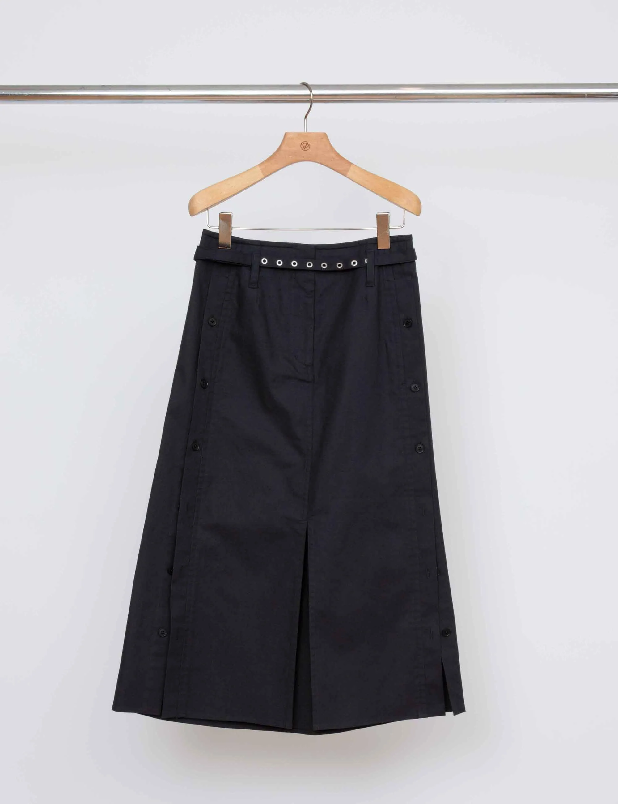Buttoned Side Utility Skirt - Image 10