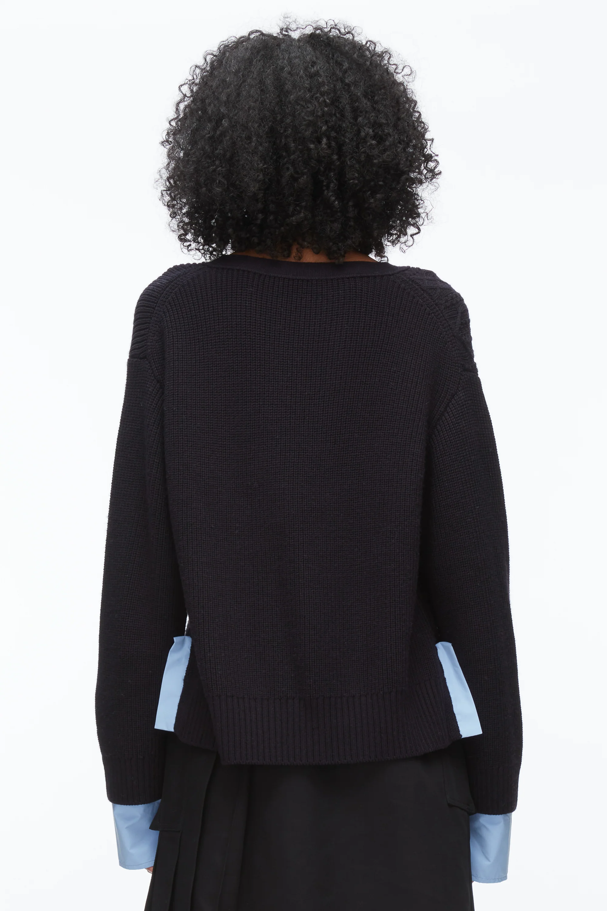 Cable Mix Boyfriend Cardigan - Image 5