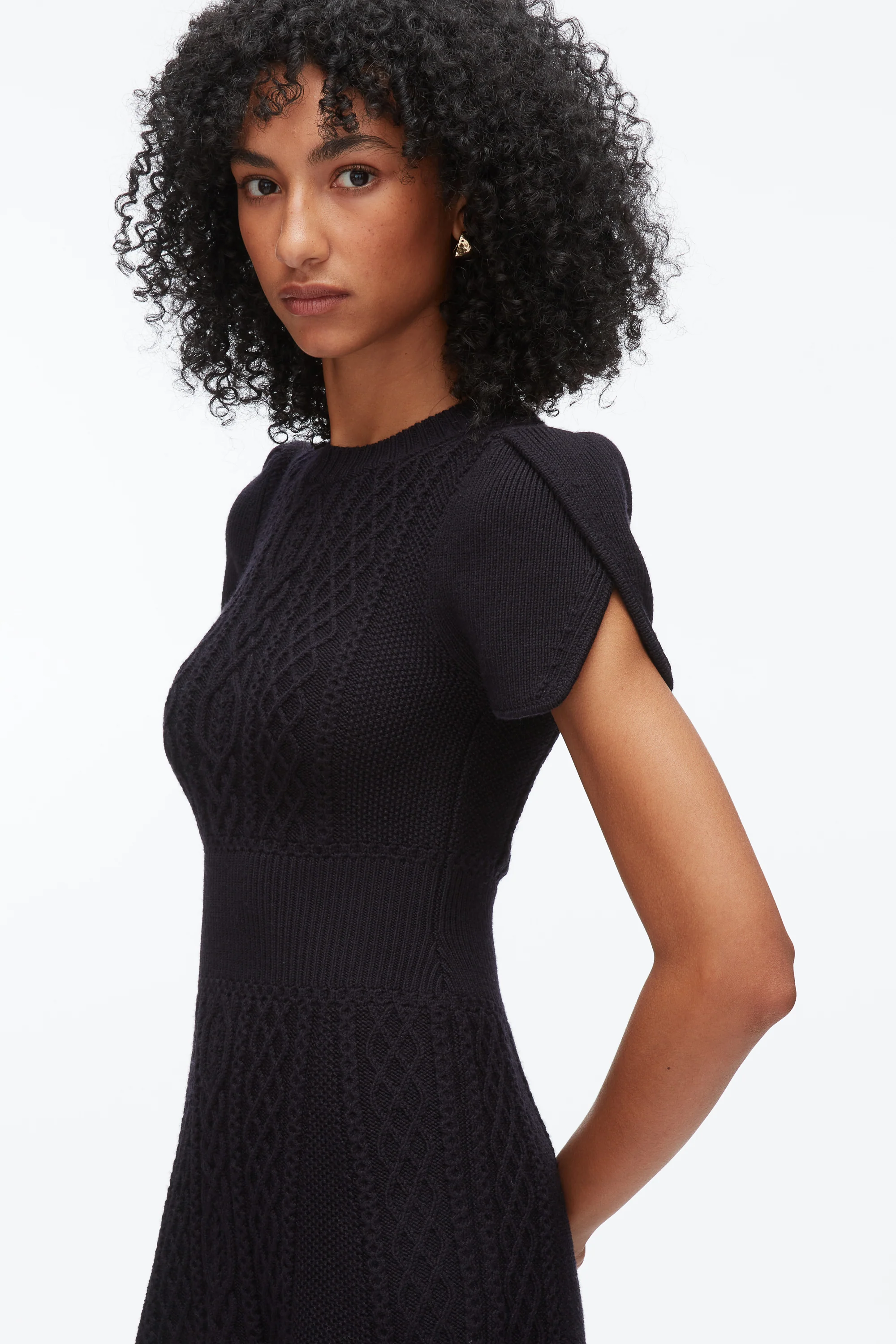 Cable Mix Tulip Dress - Image 5